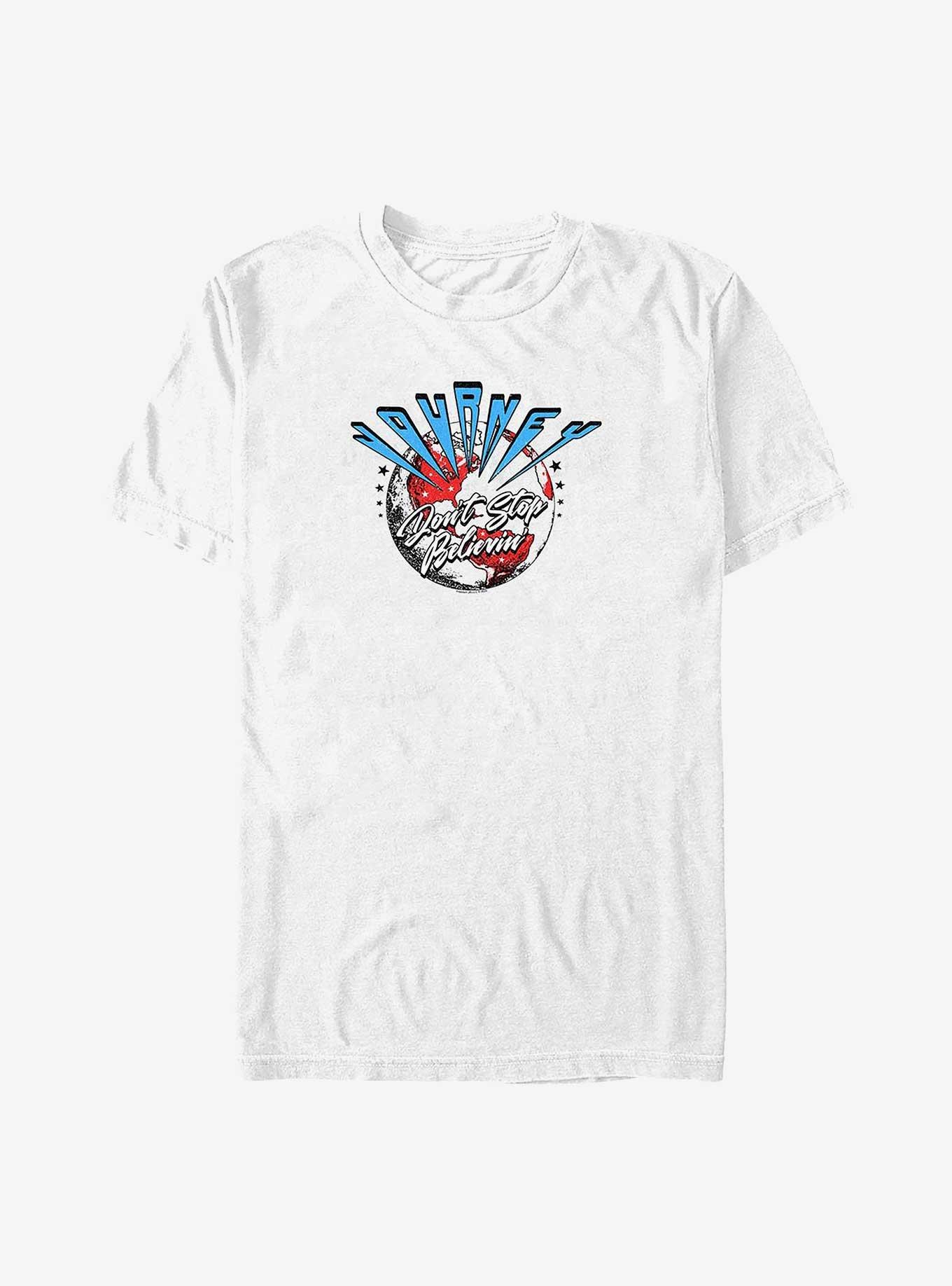 Journey Don´t Stop Believin World Tour Big & Tall T-Shirt,New Products : American Fashion Style Bags On Sale