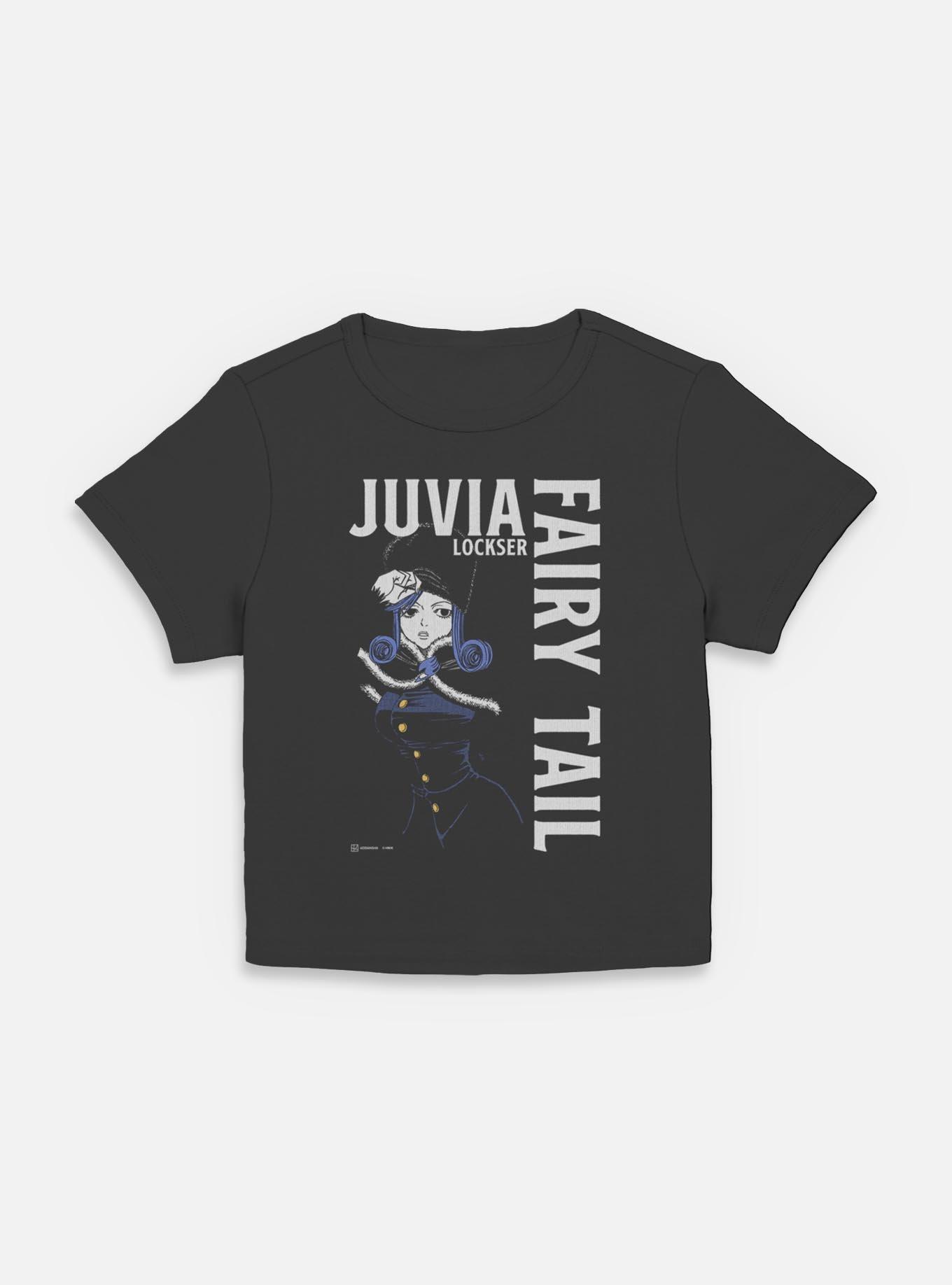 Fairy Tail Juvia Lockser Focus Women Baby T-Shirt, BLACK, hi-res