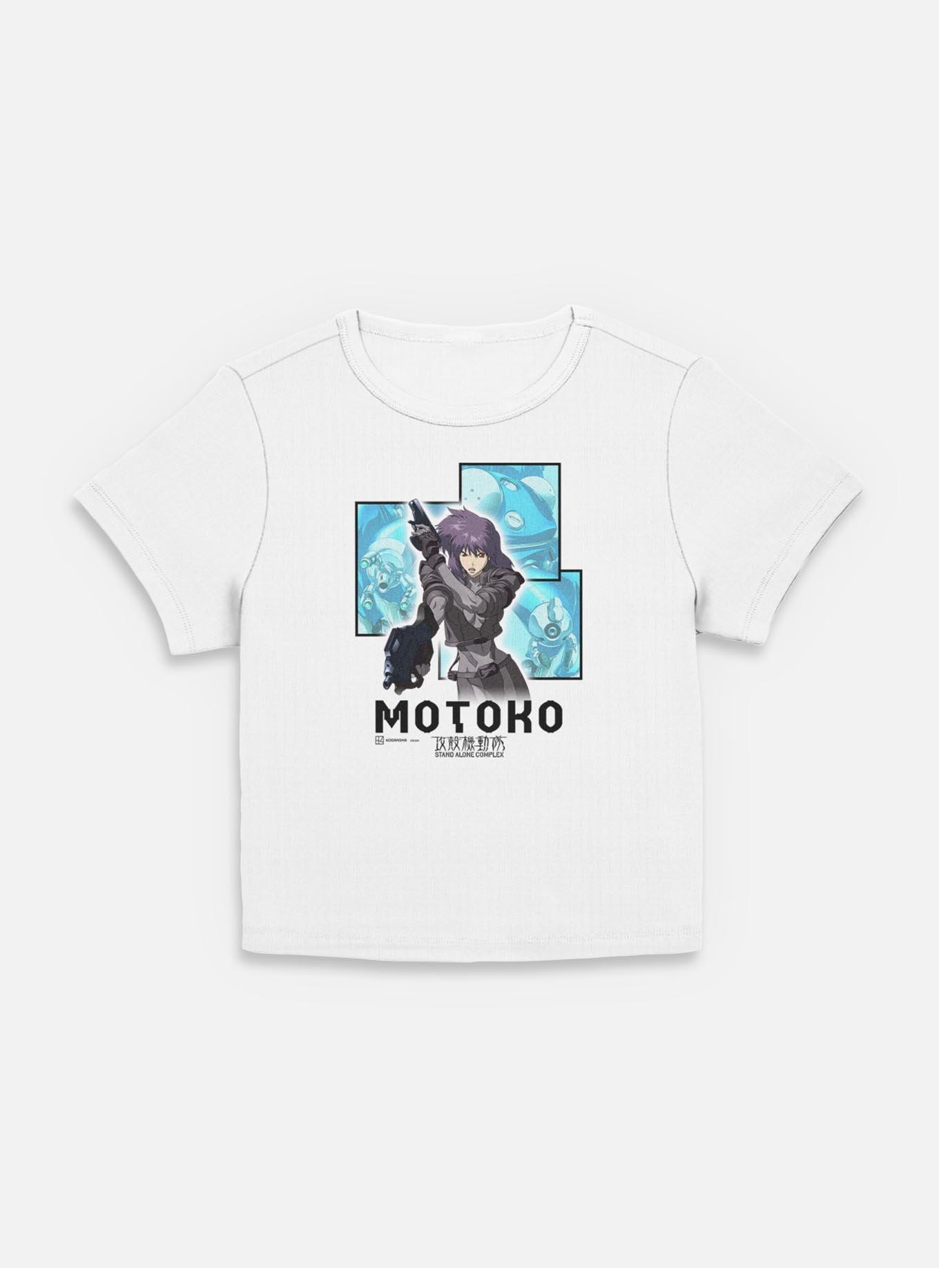 Ghost in the Shell Box Layered Women Baby T-Shirt, EGRET, hi-res