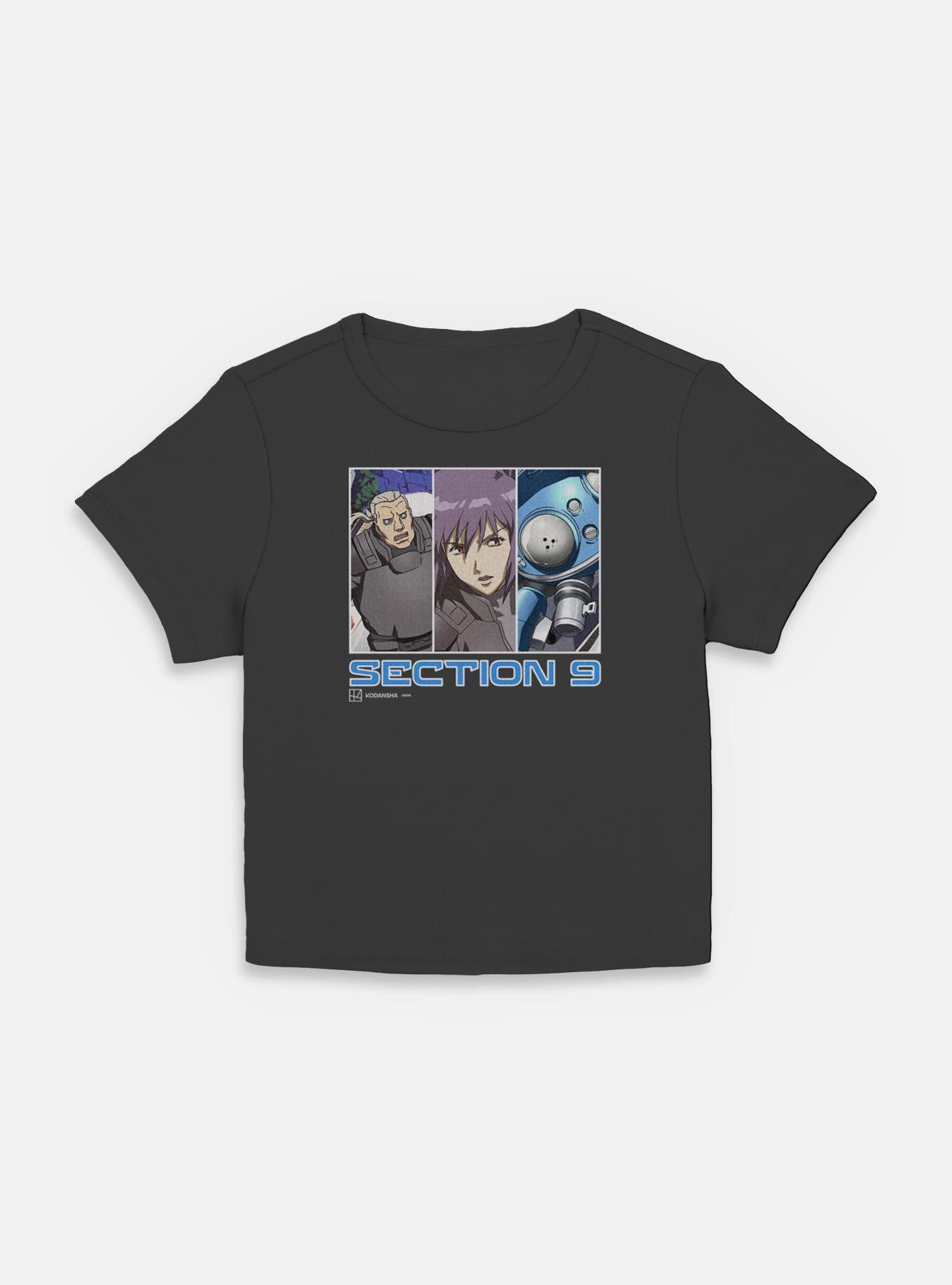 Ghost in The Shell Section 9 Team Women Baby T-Shirt, BLACK, hi-res
