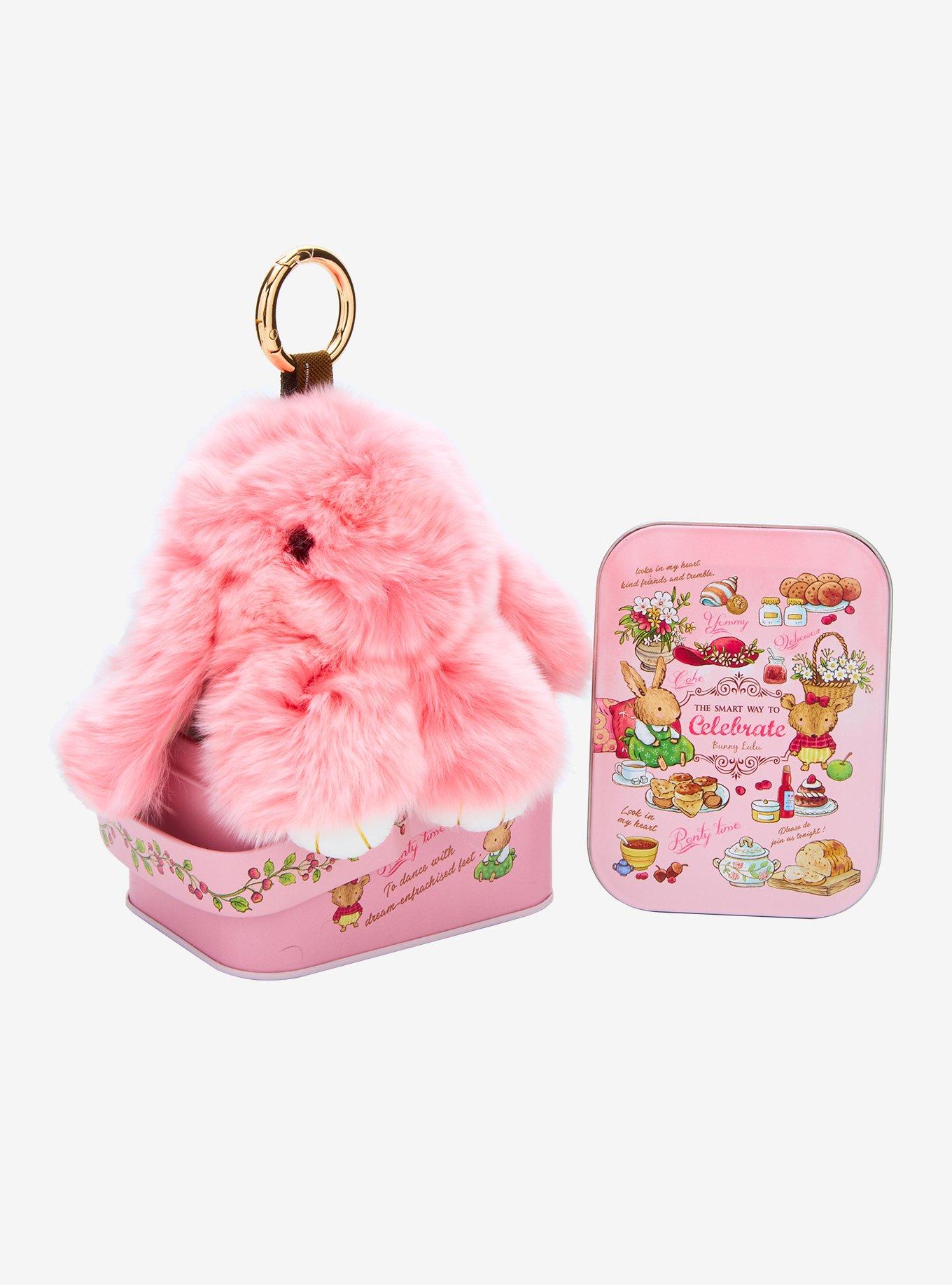 BunnyLulu Luckylulu Plush Keychain with Tin, , hi-res