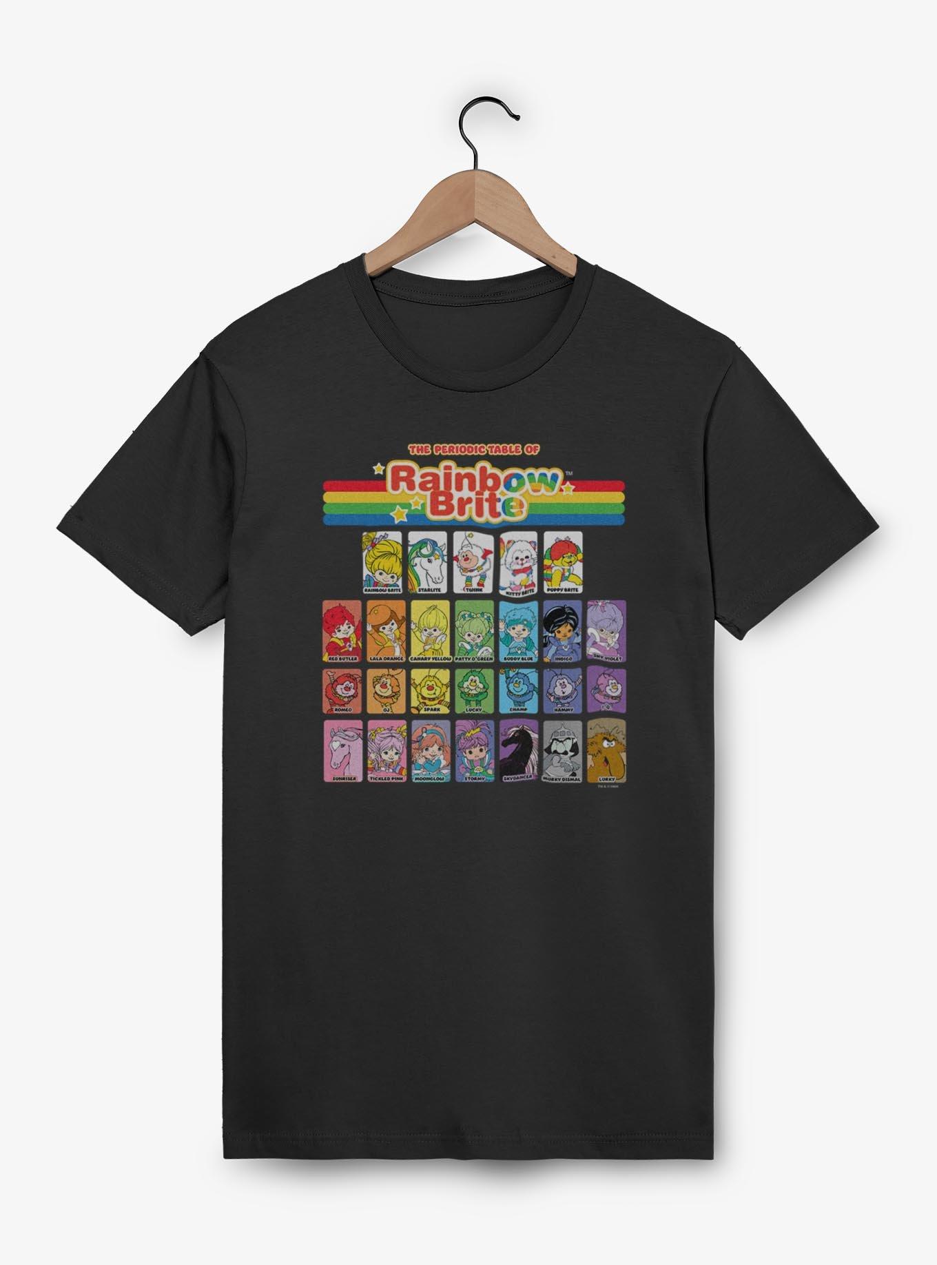 Rainbow Brite Table Of Color T-Shirt,Specials : American Fashion Style Bags On Sale