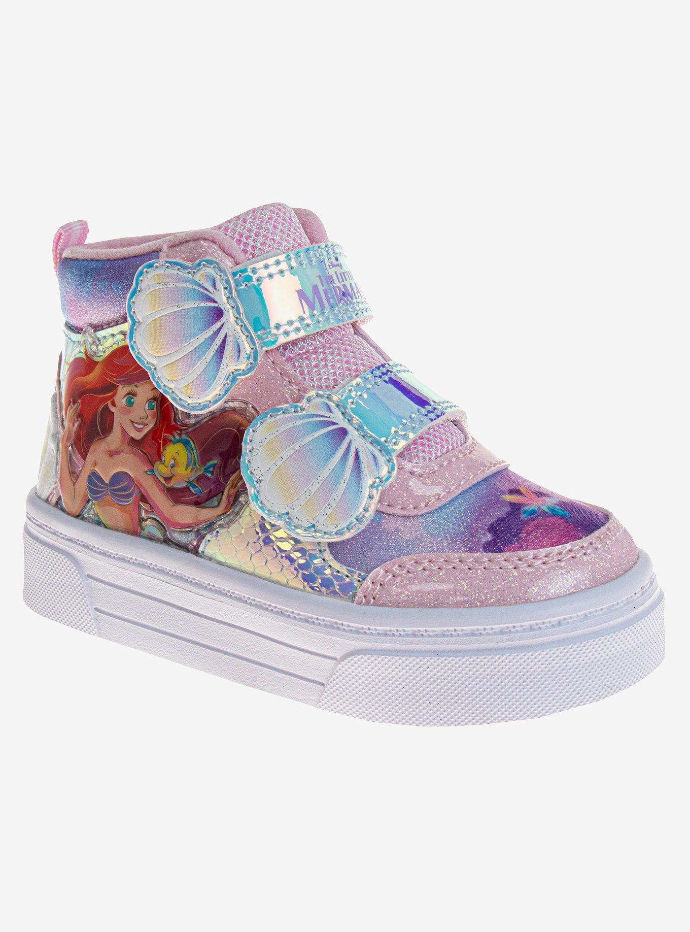 Disney The Little Mermaid Toddler & Girls High Top Sneakers,New Products : American Fashion Style Bags On Sale