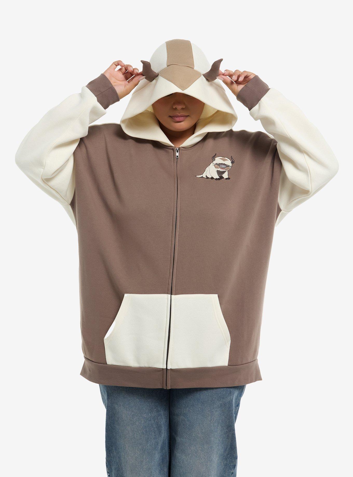 Avatar: The Last Airbender Appa Cosplay Girls Hoodie Plus Size, , hi-res