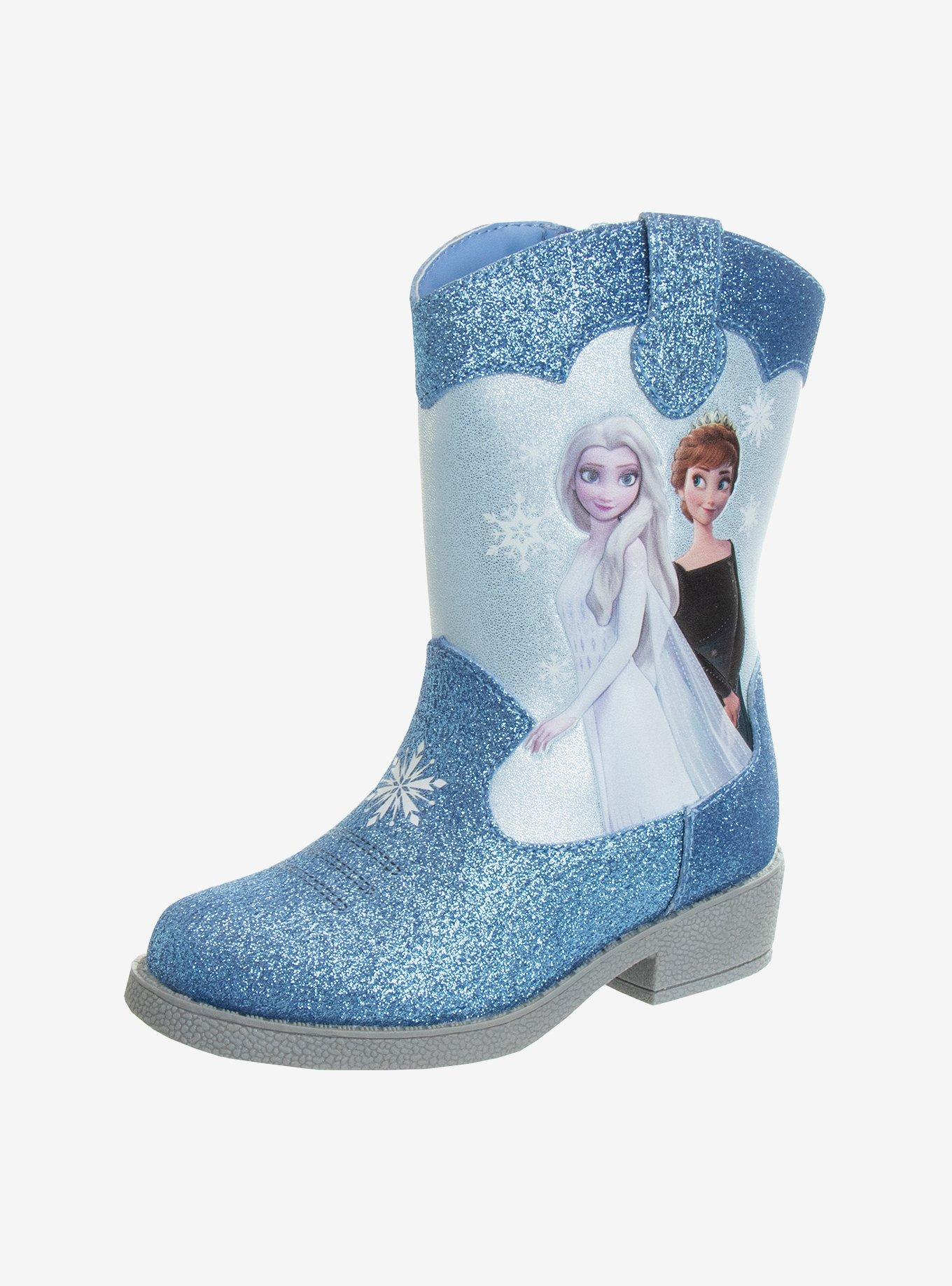 Disney Frozen Anna and Elsa Toddler & Girls Boots, , hi-res