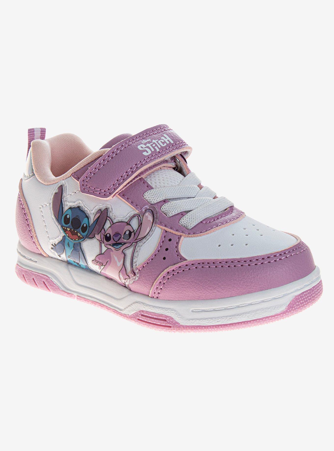 Disney Lilo & Stitch and Angel Toddler & Girls Skate Style Sneakers, PINK, hi-res
