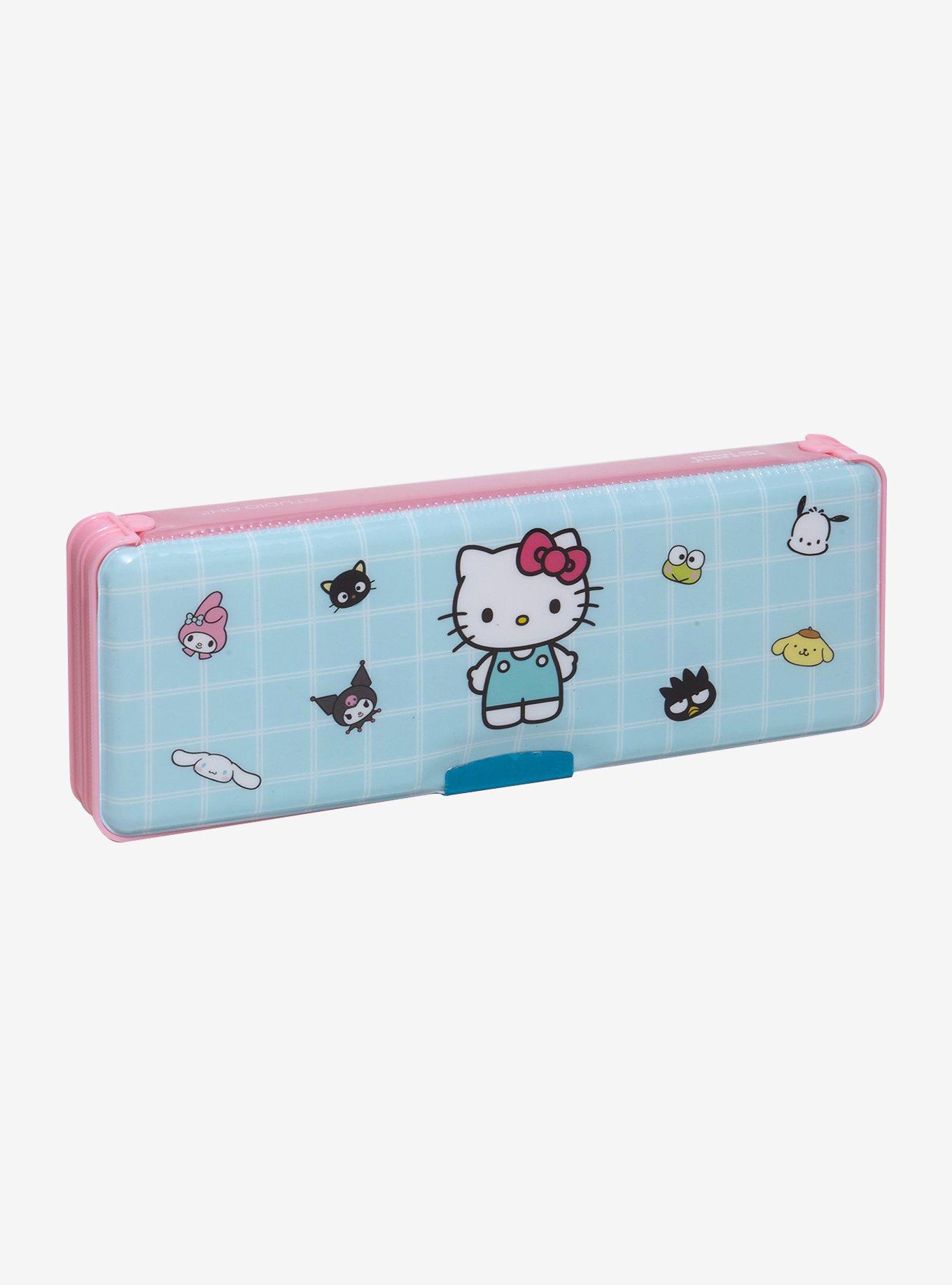 thumbnail image 2 of Hello Kitty & Friends Pencil Case - Kawaii Stationery, PU Material, 20cm Wide 2 of 11