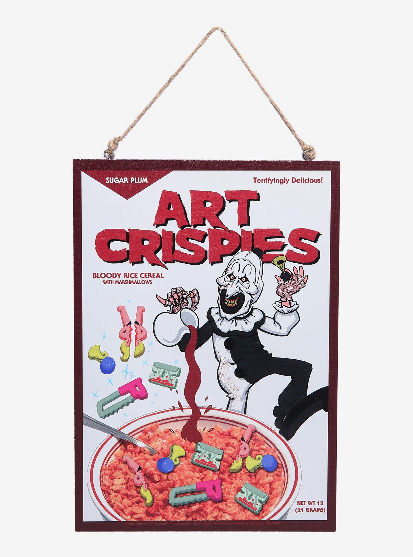 Terrifier Art Crispies Wall Art Hot Topic Exclusive, , hi-res