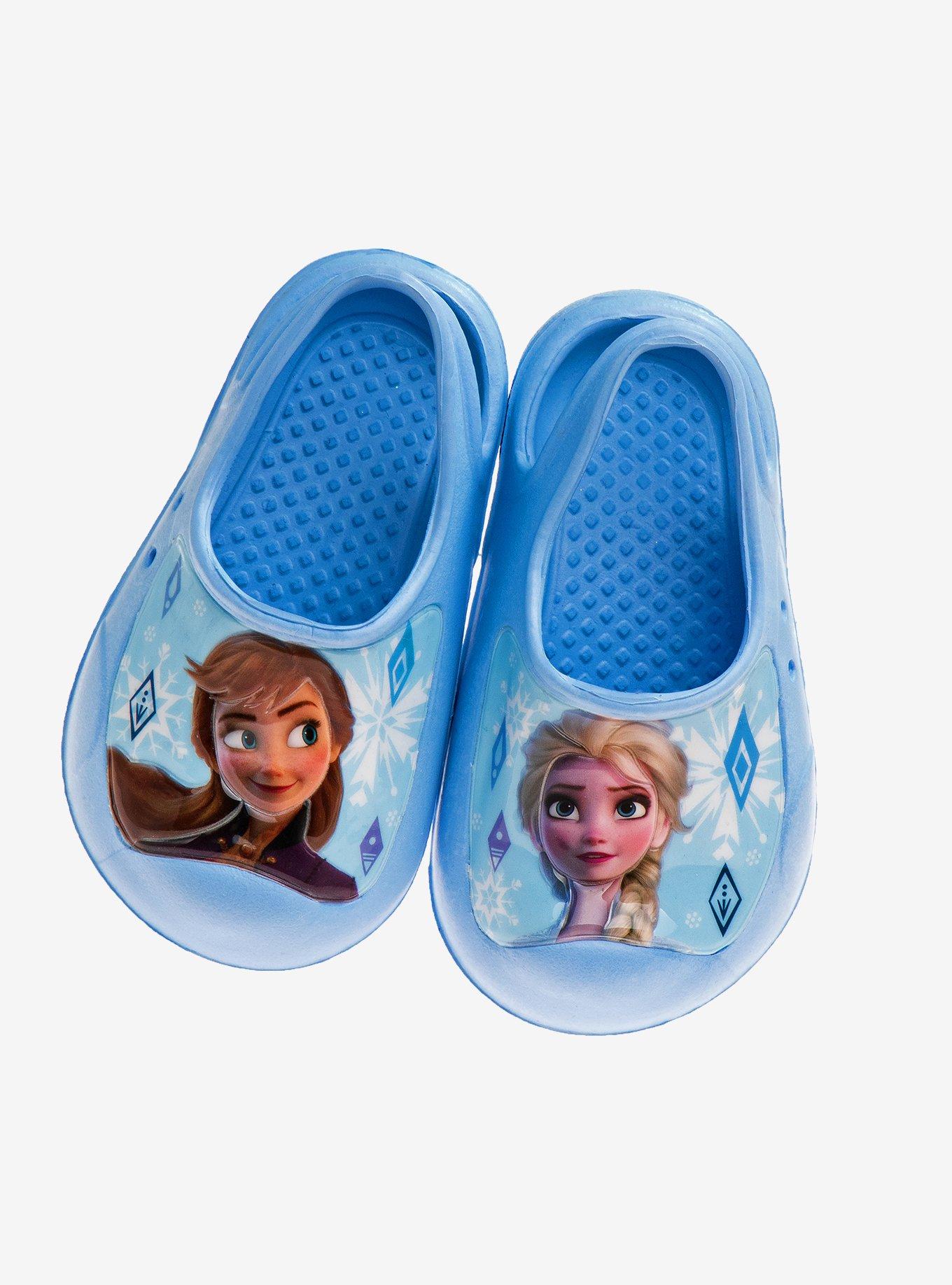 Disney Frozen Anna and Elsa Toddler & Girls Clogs, BLUE, hi-res