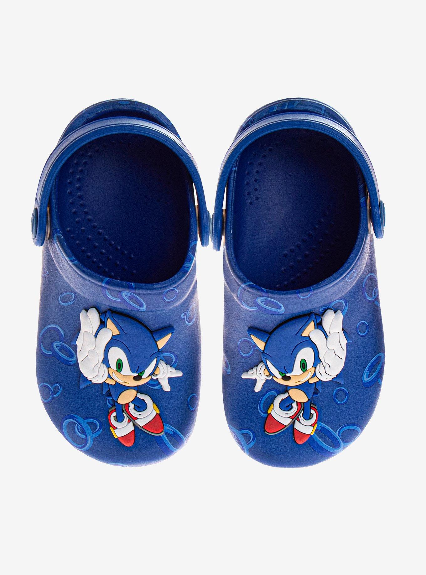 Sonic The Hedgehog Toddler & Boys Dual Sizes Clogs,New Products : American Fashion Style Bags On Sale