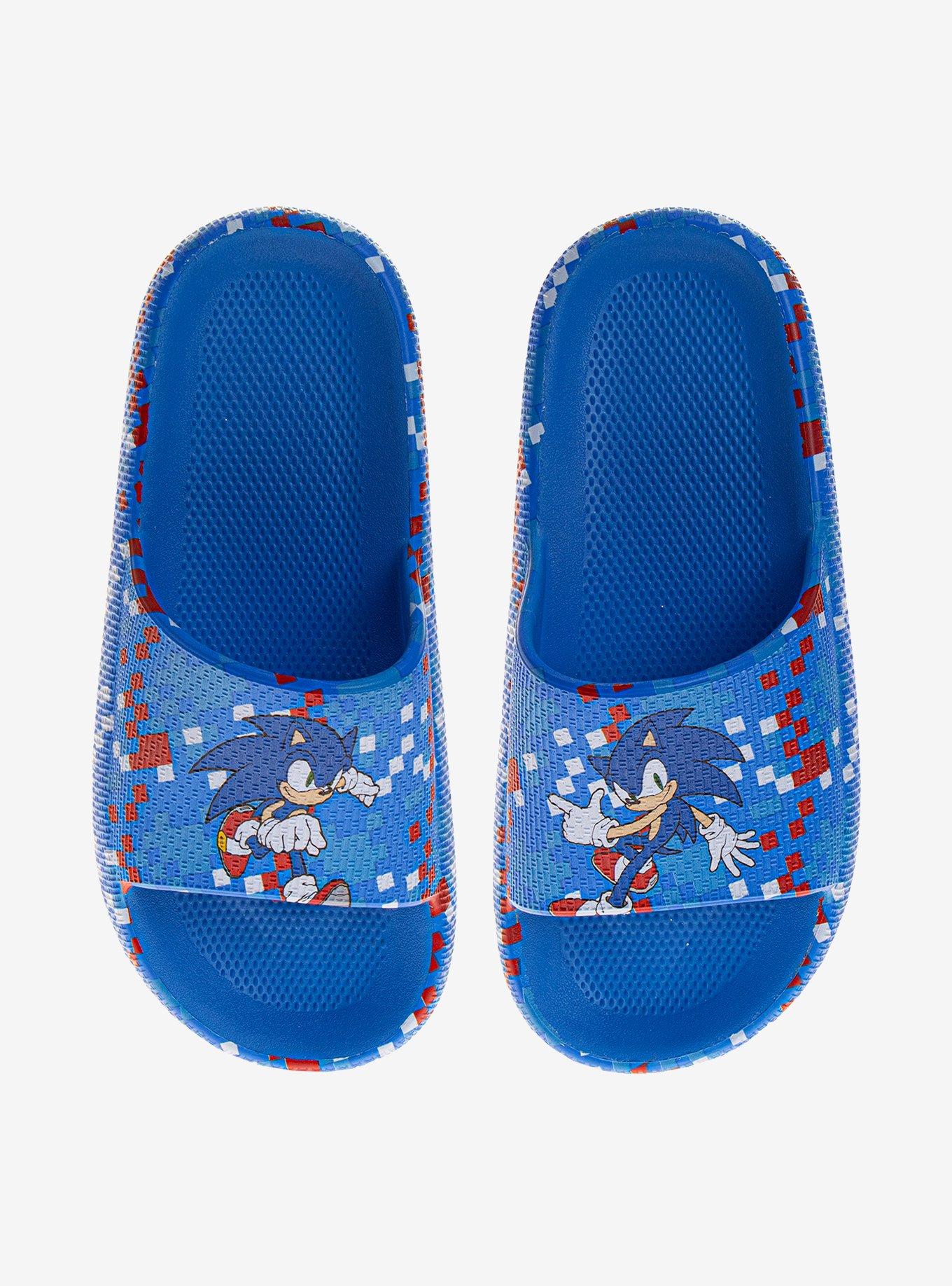 Sonic The Hedgehog Boys Slip-On Slides, , hi-res