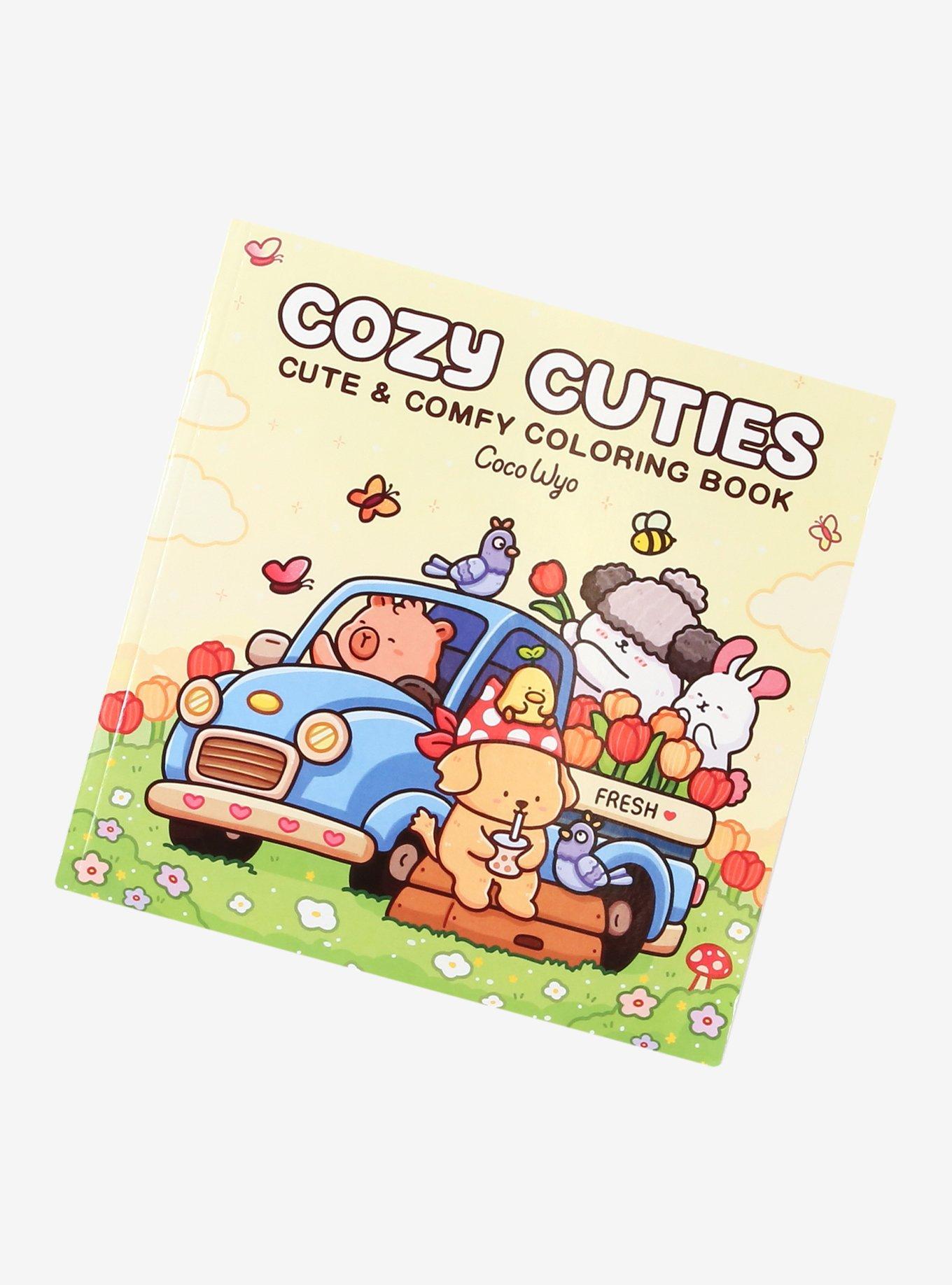 Coco Wyo Cozy Cuties Coloring Book, , hi-res