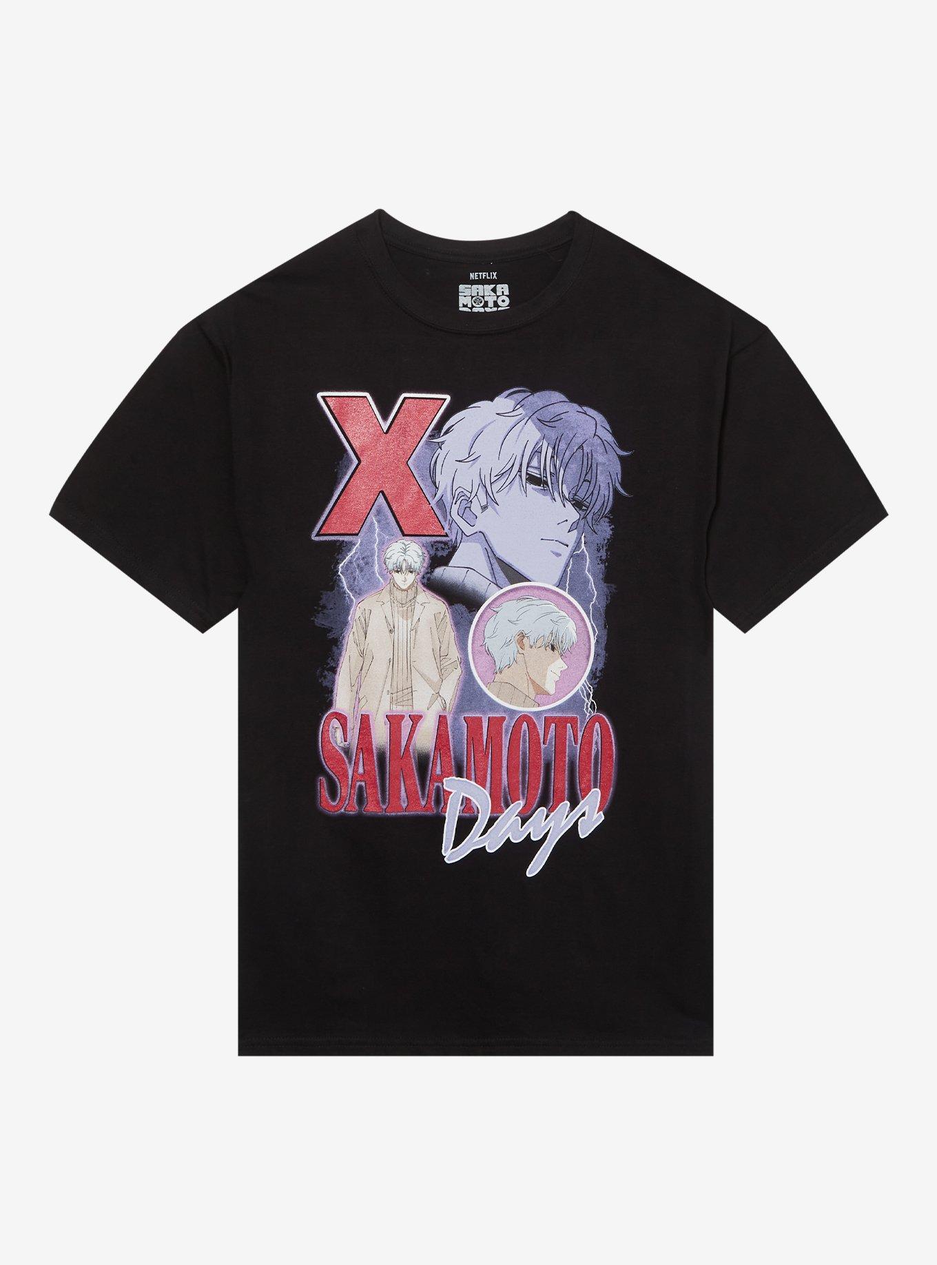 Sakamoto Days X Collage Metallic Shimmer Girls T-Shirt, , hi-res
