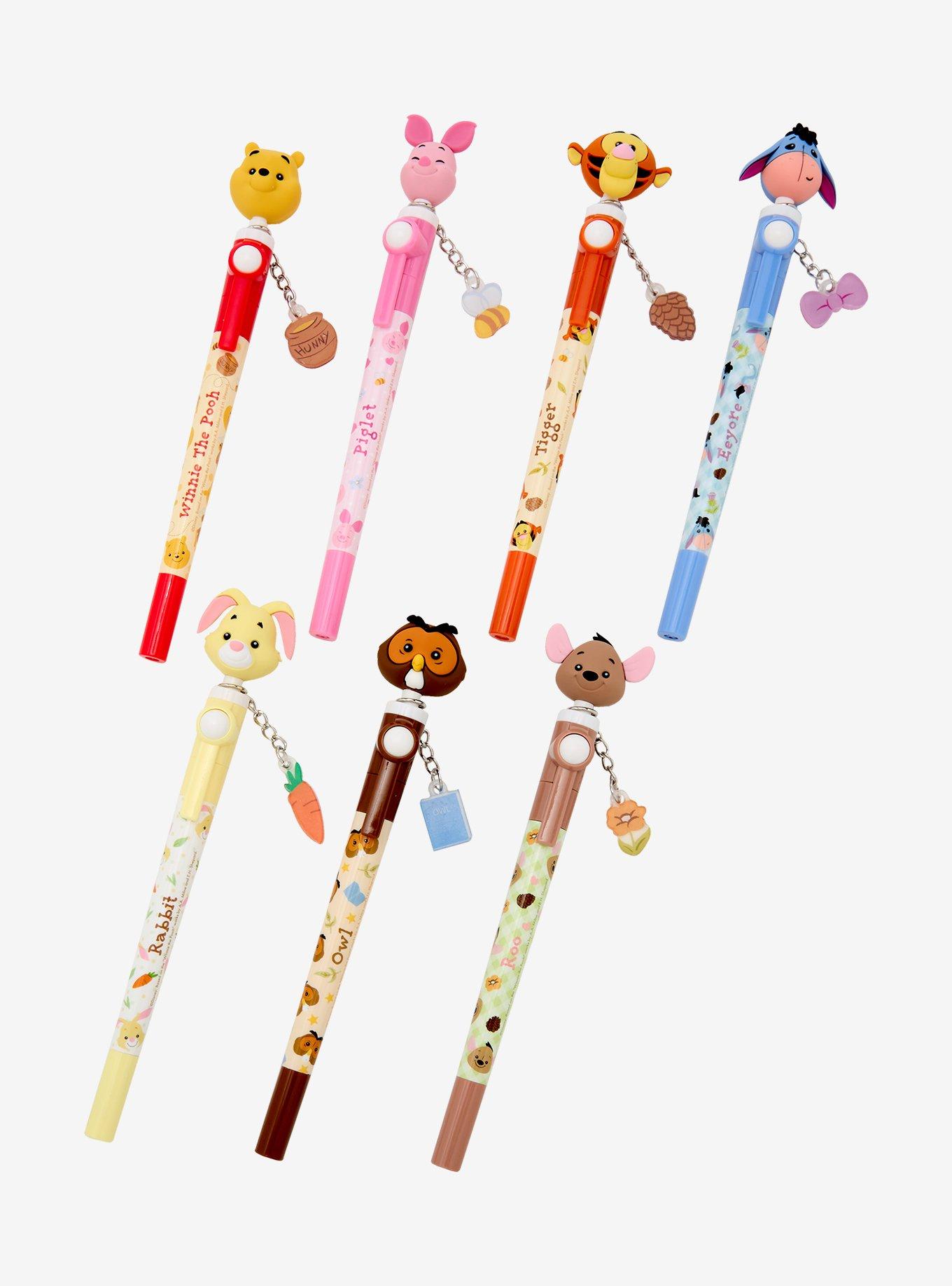 Disney Winnie the Pooh Characters Spinning Charm Blind Box Pen