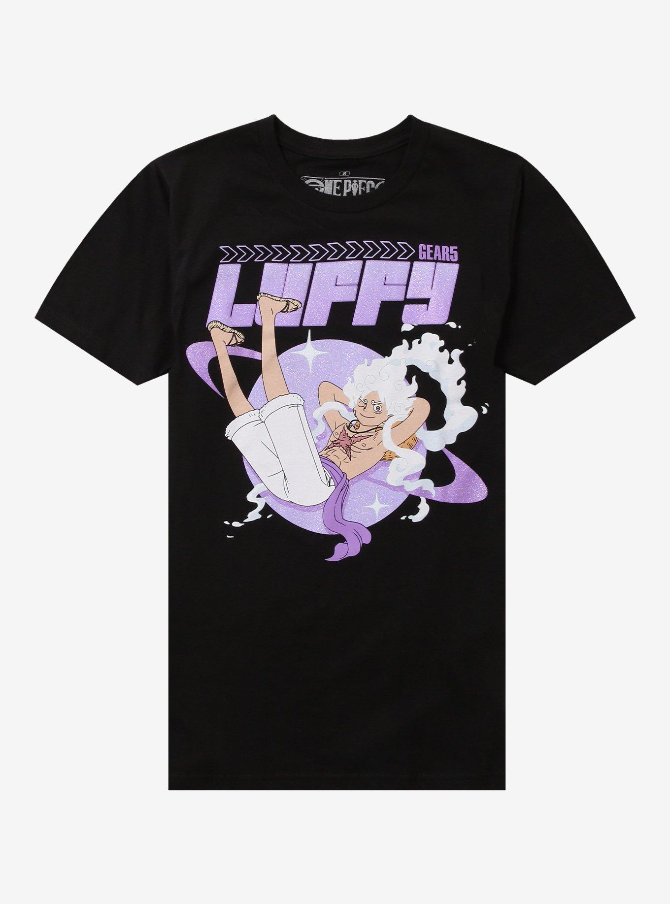 One Piece Luffy Gear 5 Glitter Girls T-Shirt, , hi-res