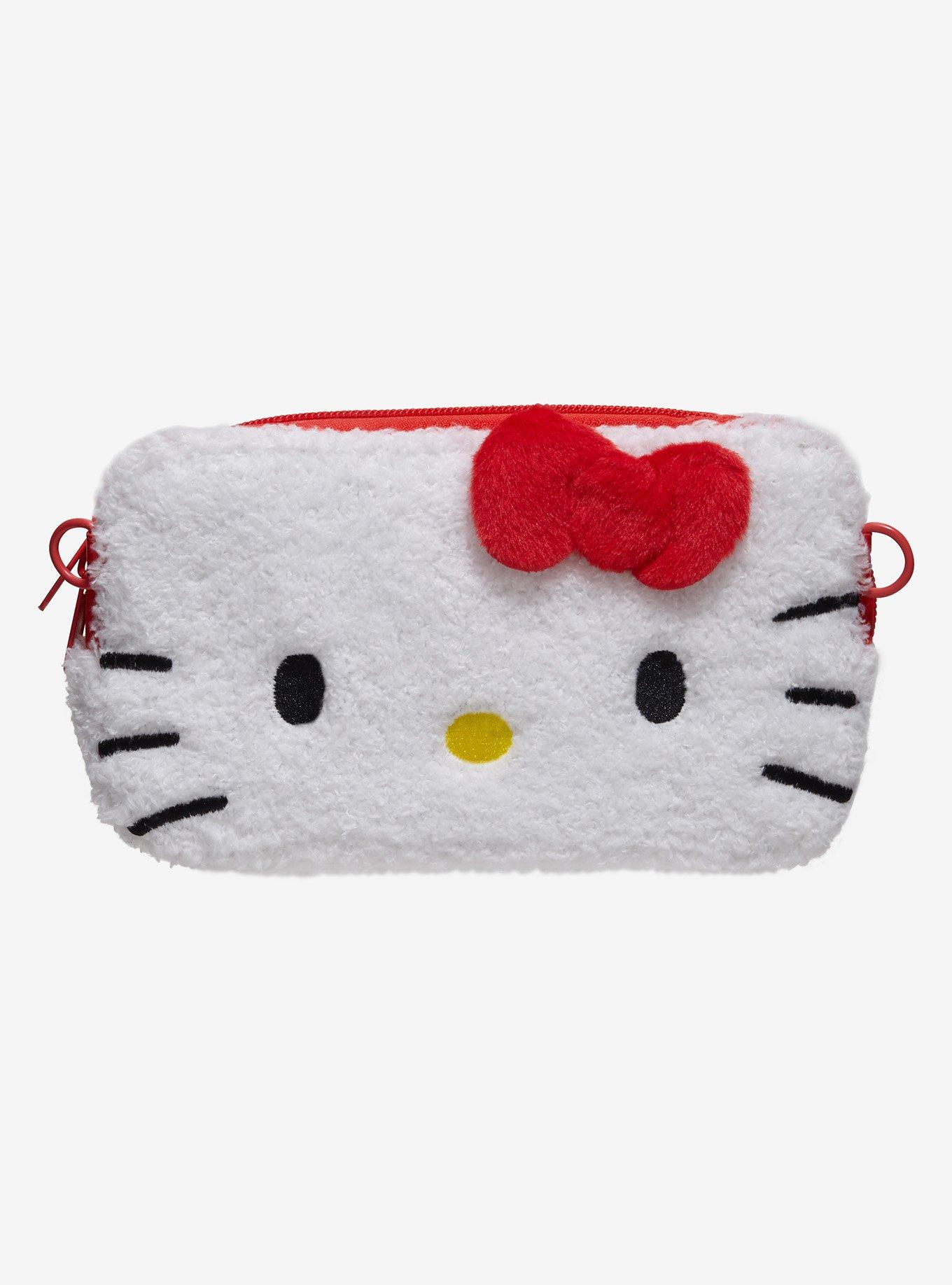Sonix Sanrio Hello Kitty Plush Wallet & Phone Holder Crossbody Bag, , hi-res