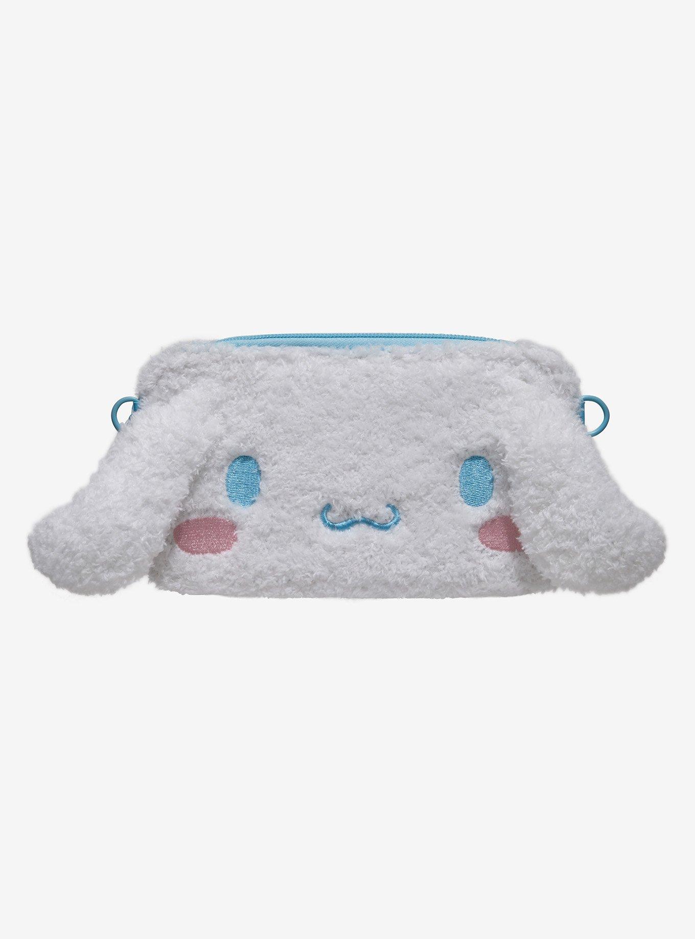 Sonix Sanrio Cinnamoroll Plush Wallet & Phone Holder Crossbody Bag, , hi-res
