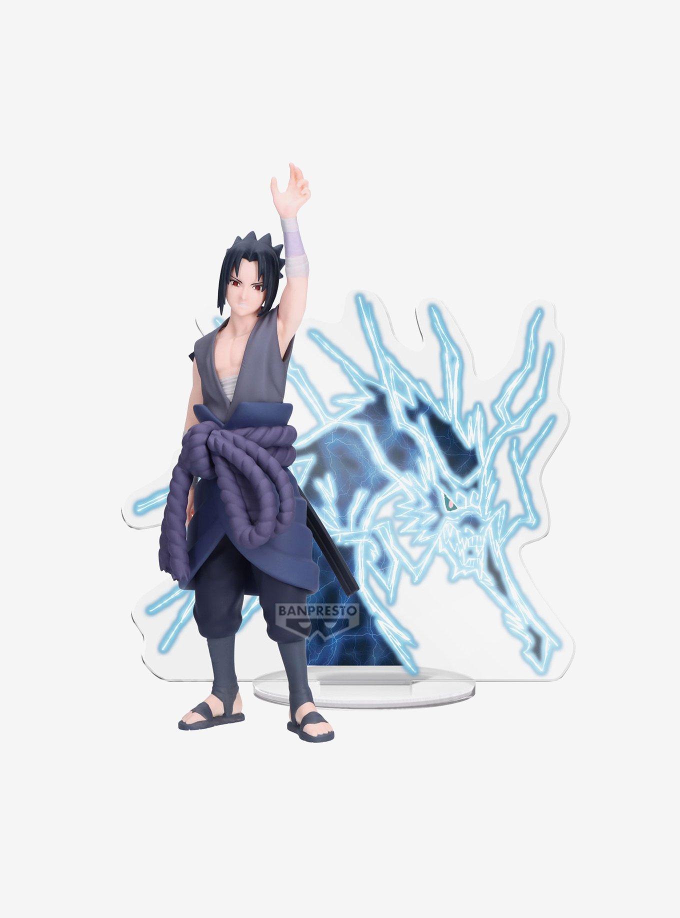 Bandai Namco Naruto Shippuden Panel Spectacle Sasuke Uchiha (Lightning From Heaven) Figure, , hi-res