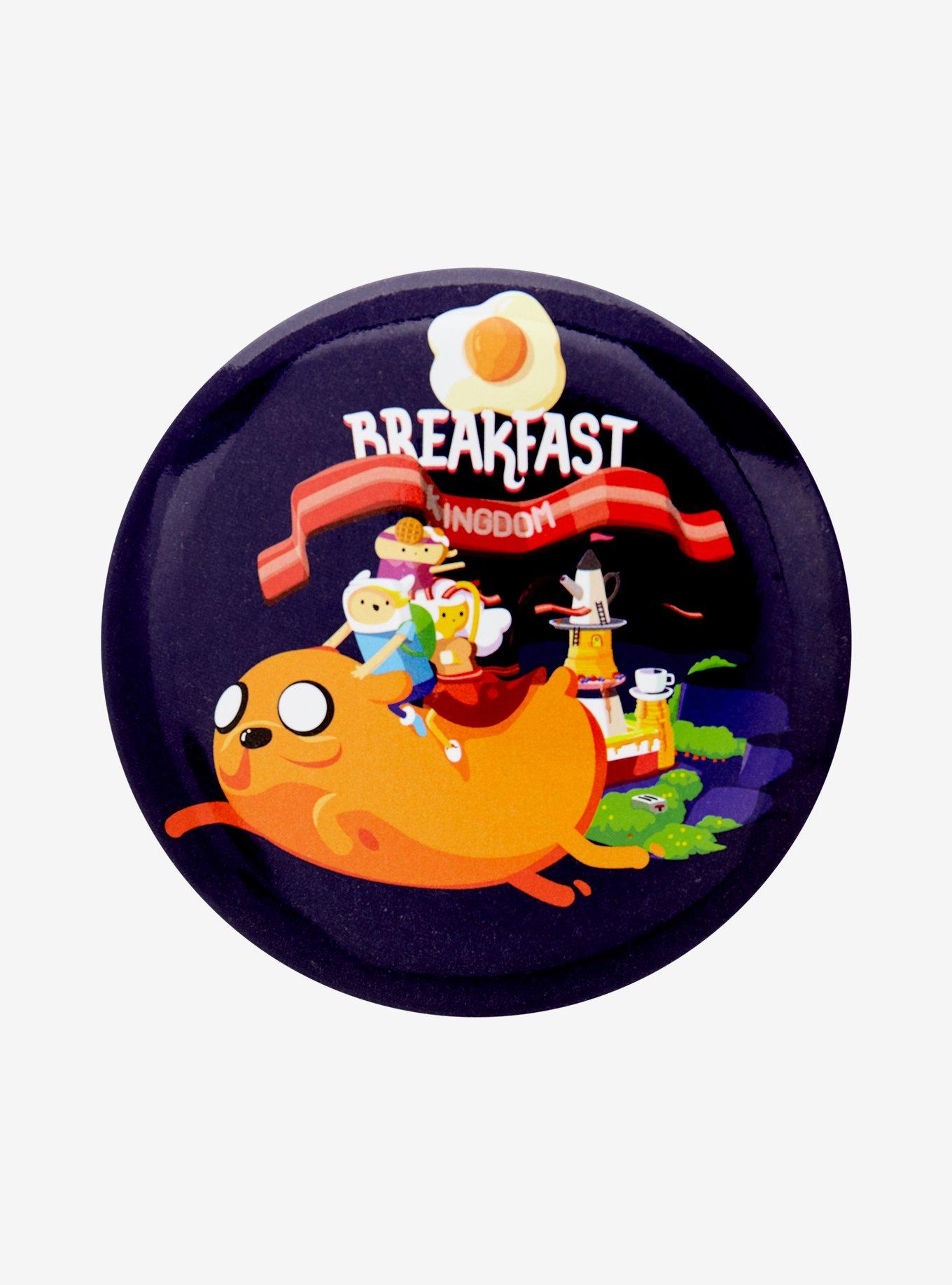 Adventure Time Breakfast Kingdom Button Pin, , hi-res