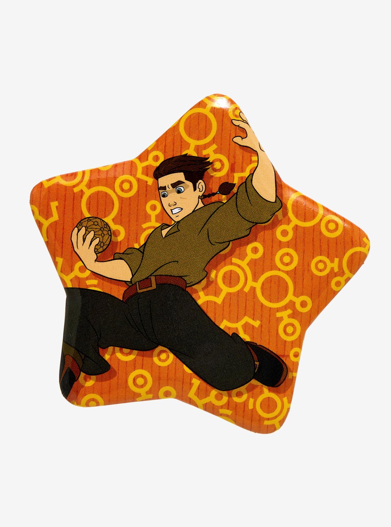 Disney Treasure Planet Jim Hawkins Star Button Pin, , hi-res