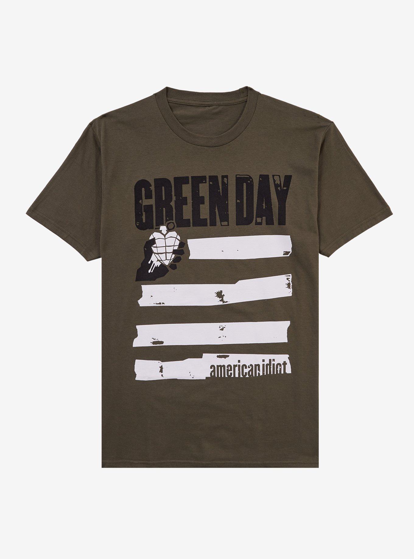 Green Day American Idiot Flag T-Shirt, , hi-res