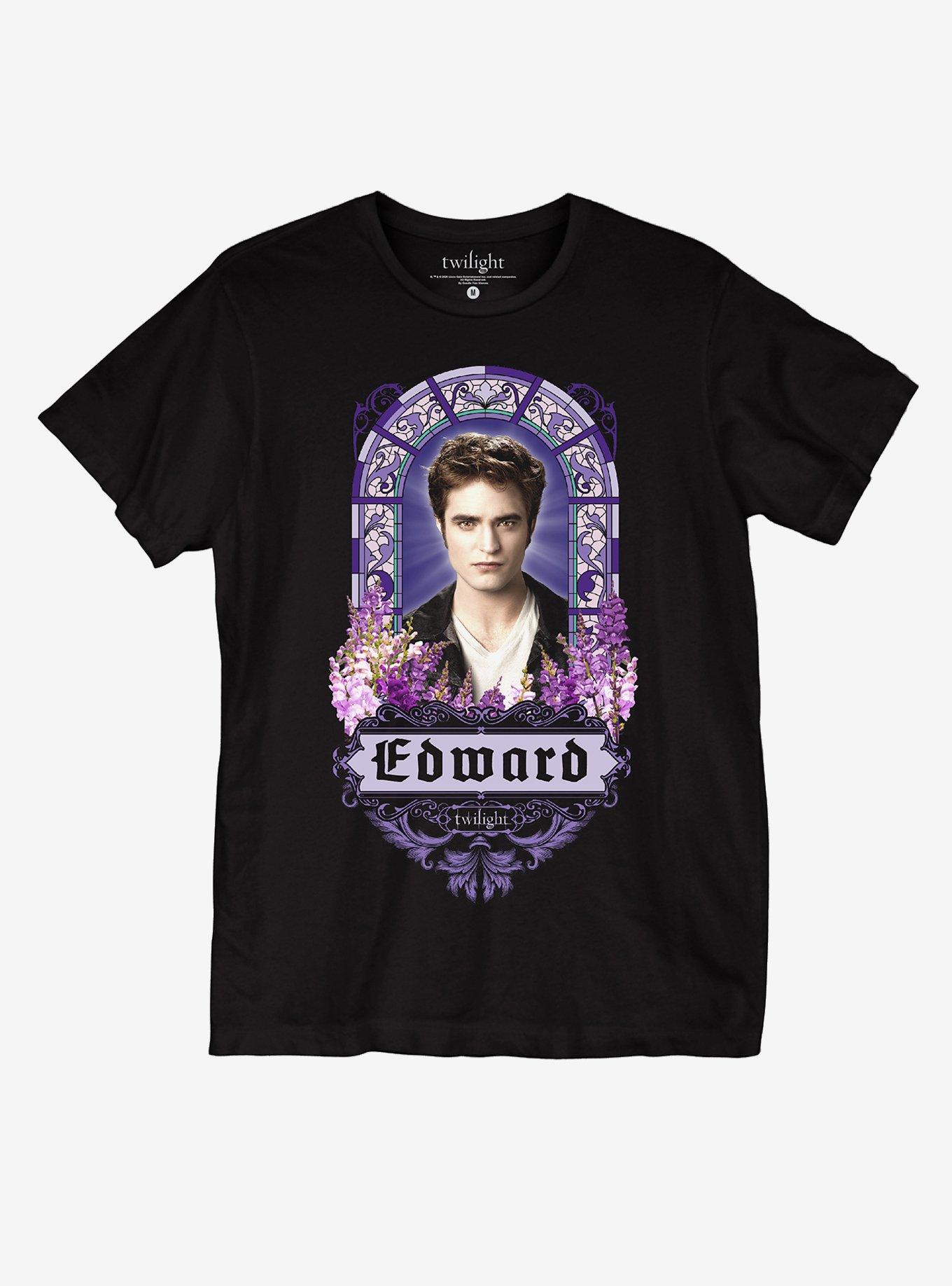 Twilight Edward Stained Glass Portrait Girls T-Shirt, , hi-res