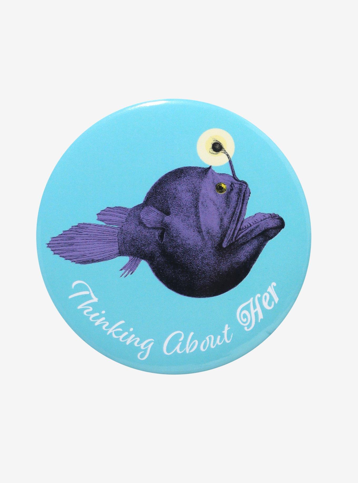 Anglerfish 3 Inch Button, , hi-res