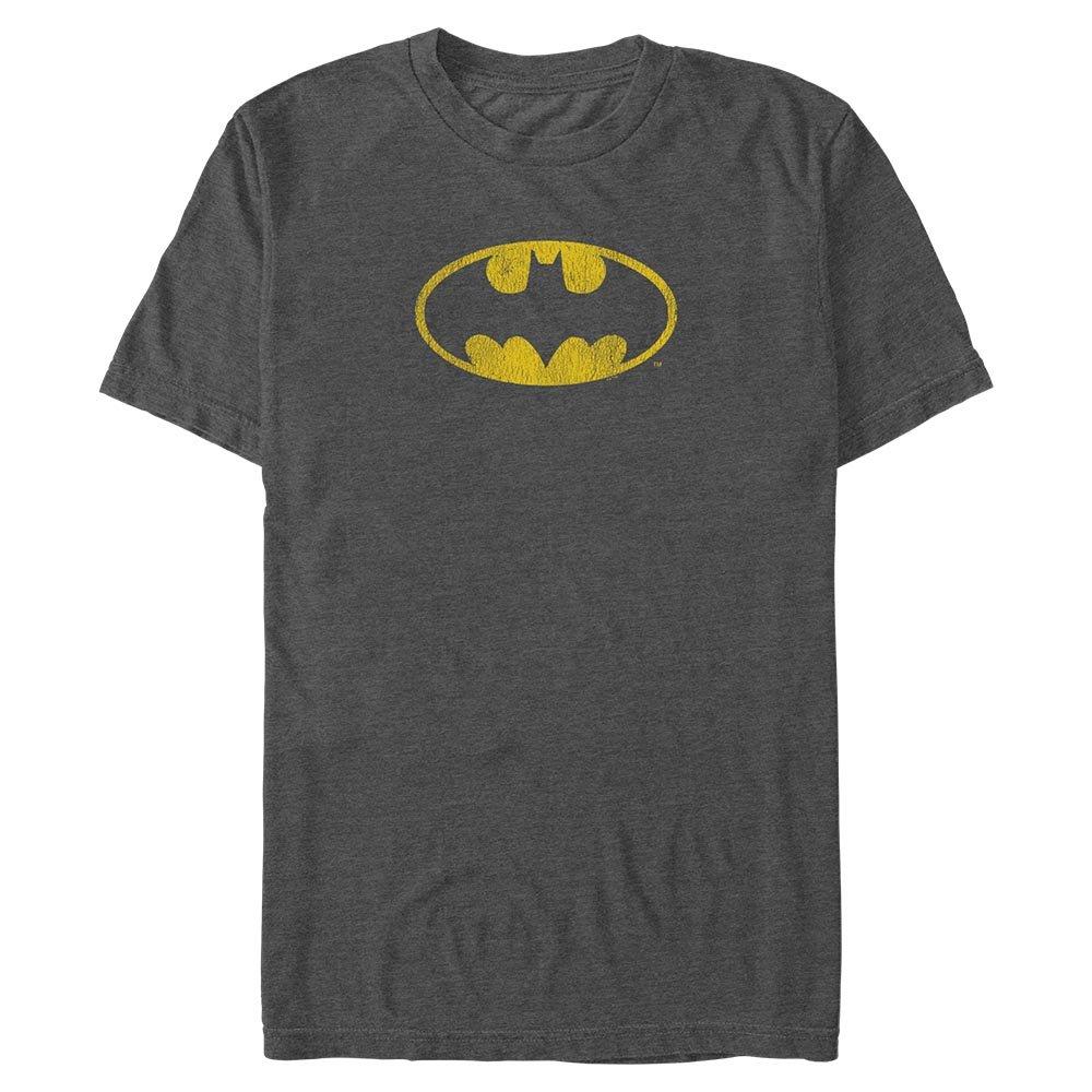 DC Comics Batman Yellow Logo Big & Tall T-Shirt,New Products : American Fashion Style Bags On Sale