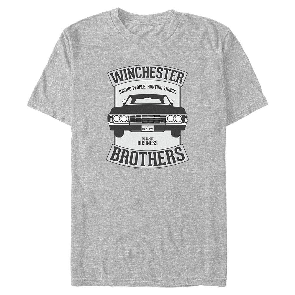 Supernatural Winchester Car Crest Big & Tall T-Shirt, , hi-res