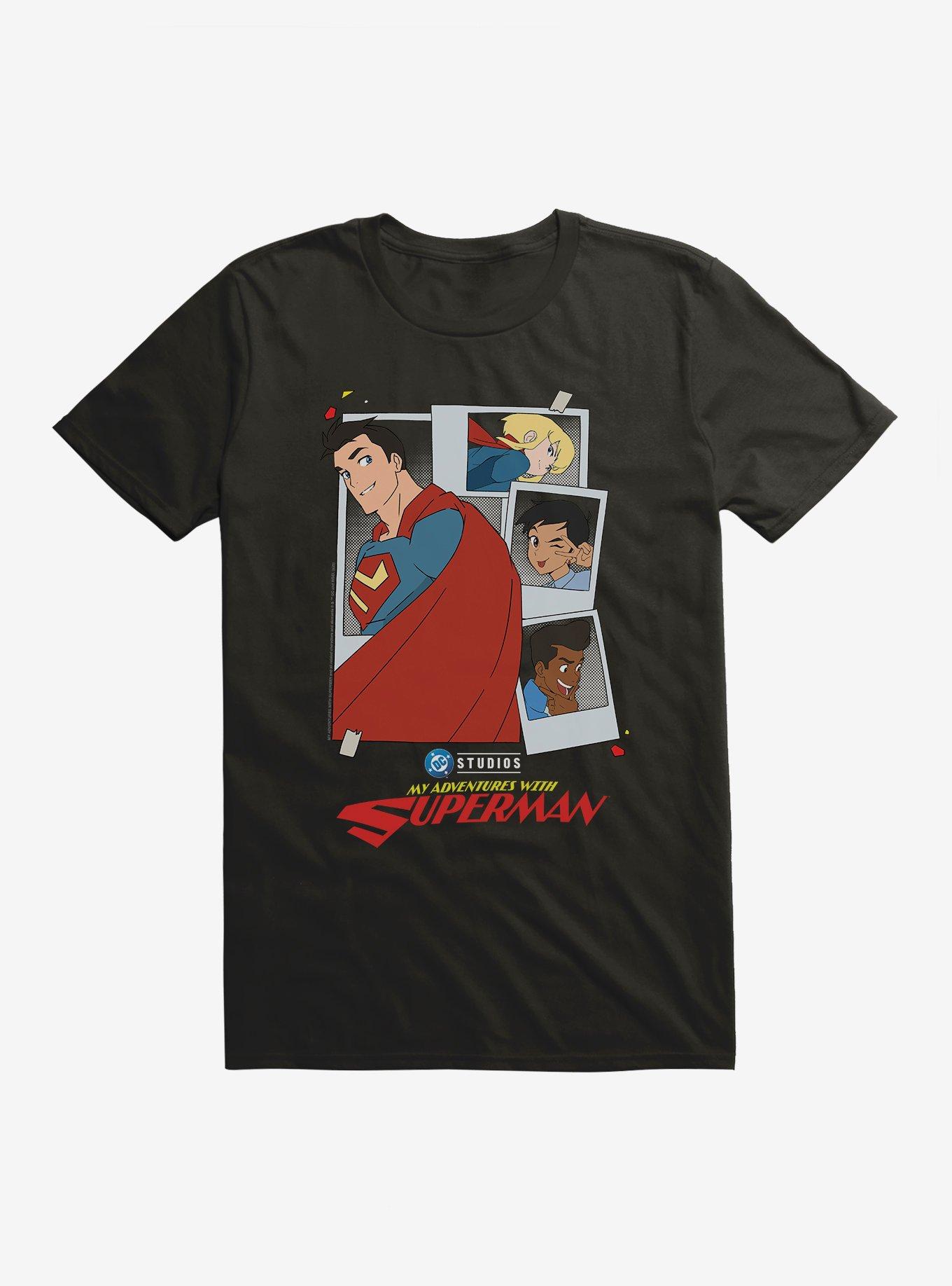 My Adventures With Superman Polaroids T-Shirt,New Products : American Fashion Style Bags On Sale
