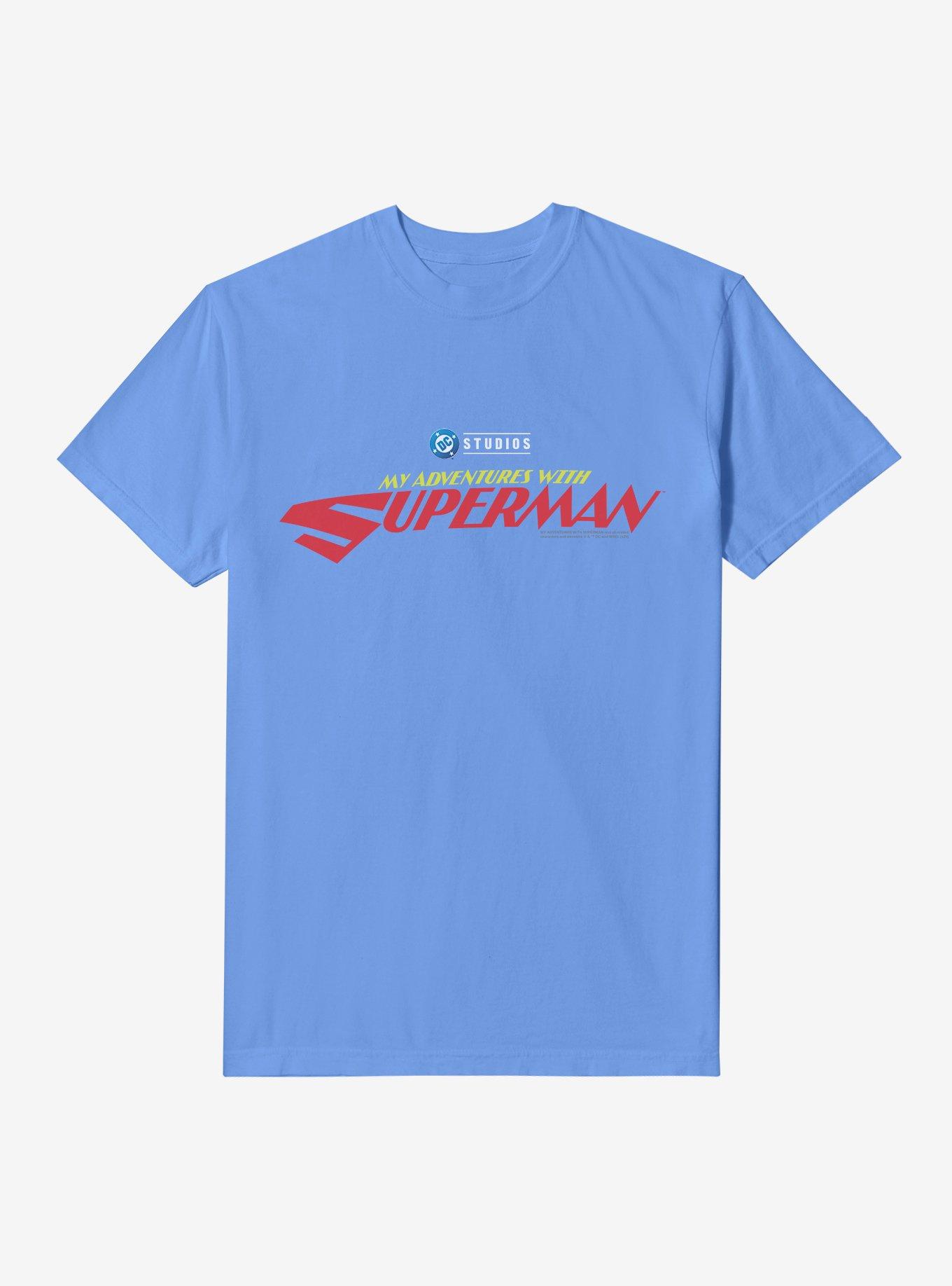My Adventures With Superman Logo Garment Dye T-Shirt, , hi-res