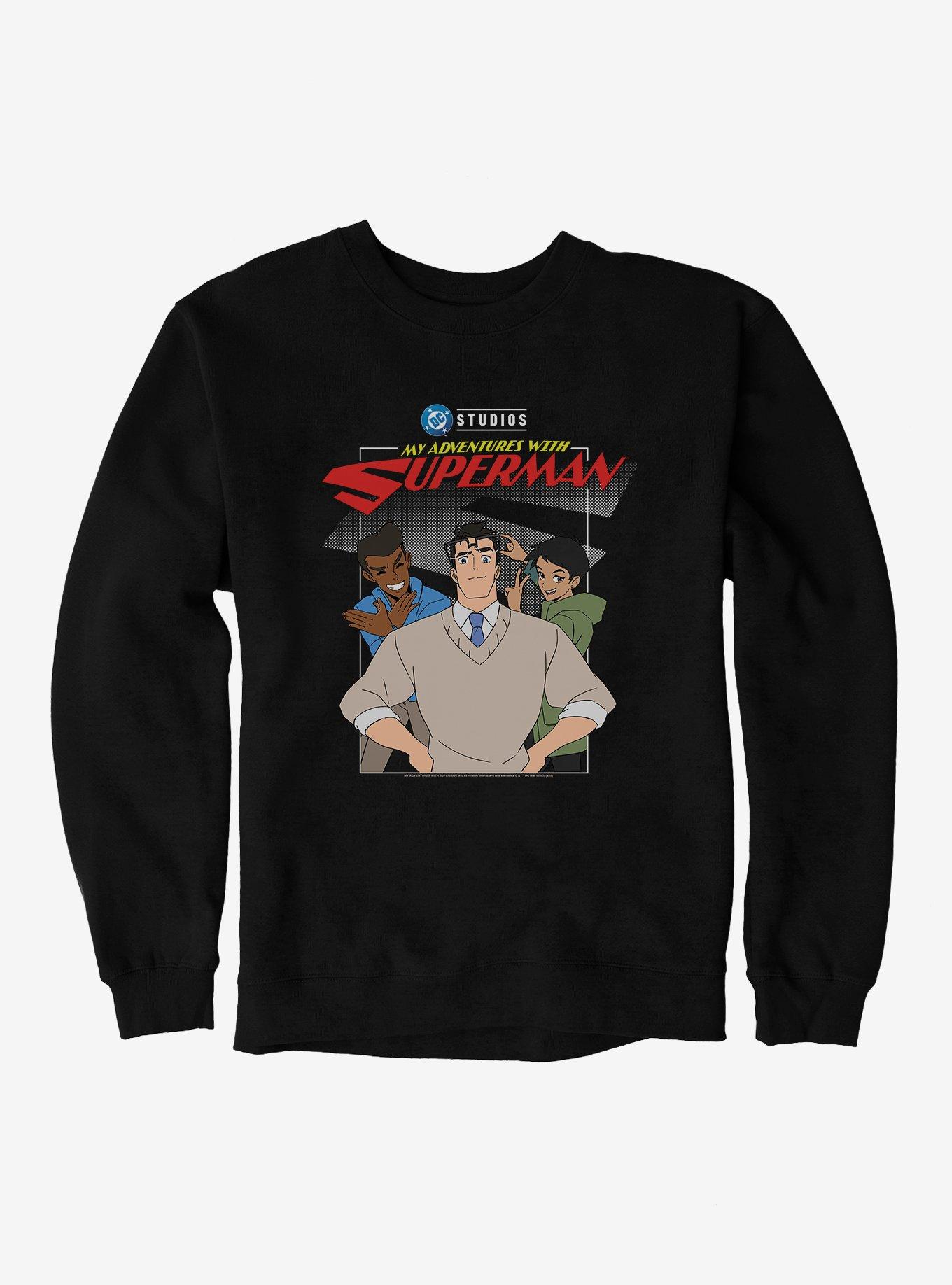 DC My Adventures With Superman Jimmy Olsen & Lois Lane Sweatshirt,New Products : American Fashion Style Bags On Sale