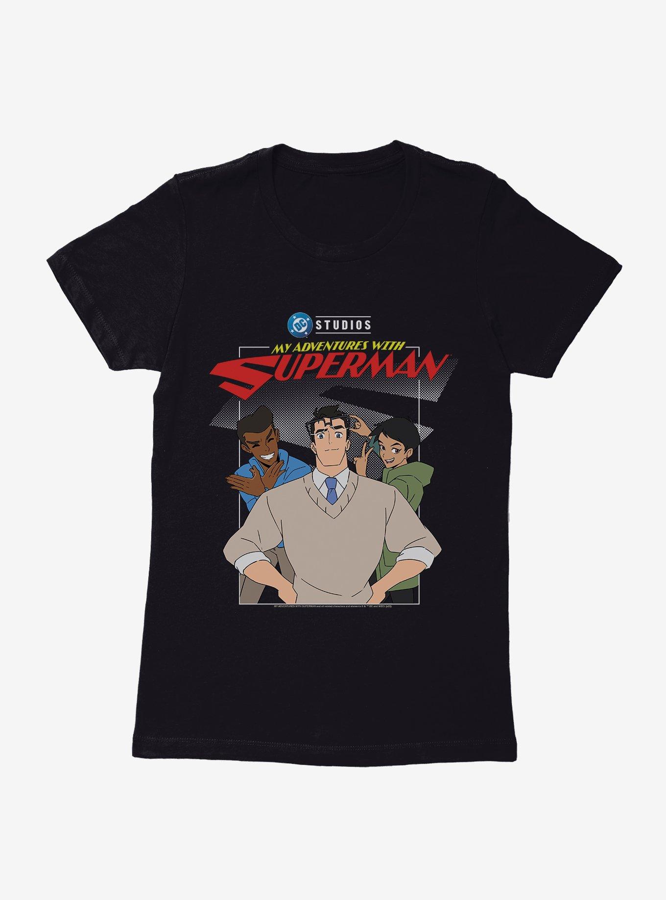 DC My Adventures With Superman Jimmy Olsen & Lois Lane Womens T-Shirt,New Products : American Fashion Style Bags On Sale