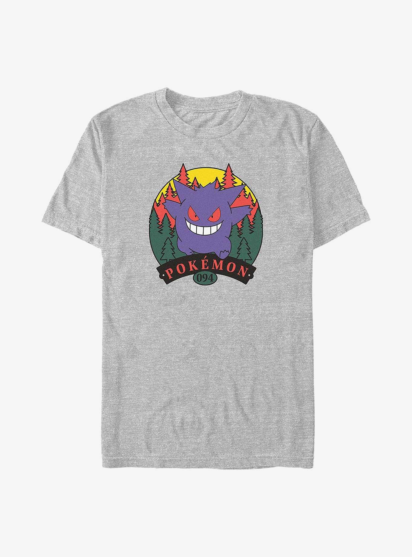 Pokemon Gengar Forest Attack Big & Tall T-Shirt, , hi-res