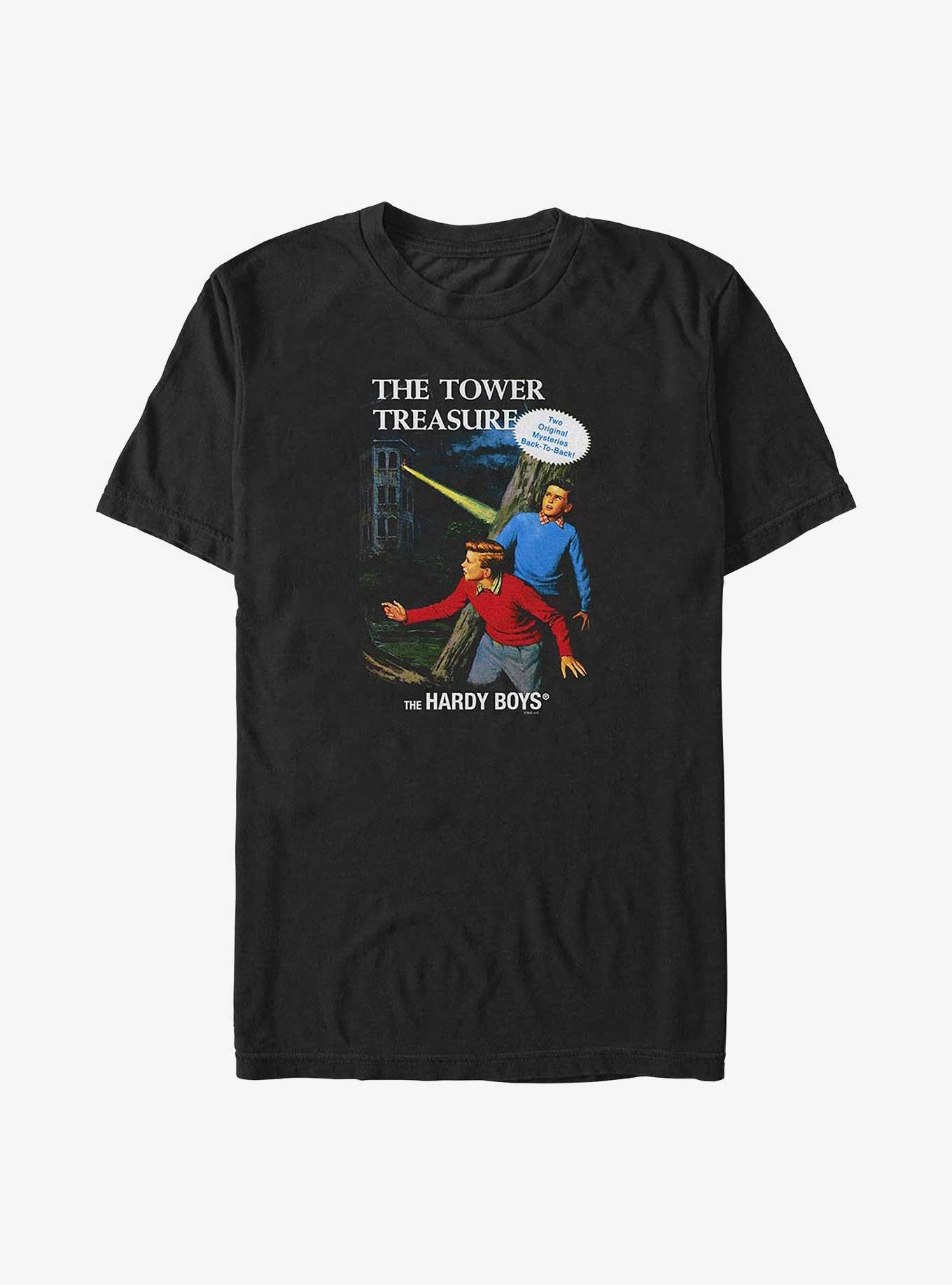 Hardy Boys Tower Treasure Big & Tall T-Shirt, BLACK, hi-res