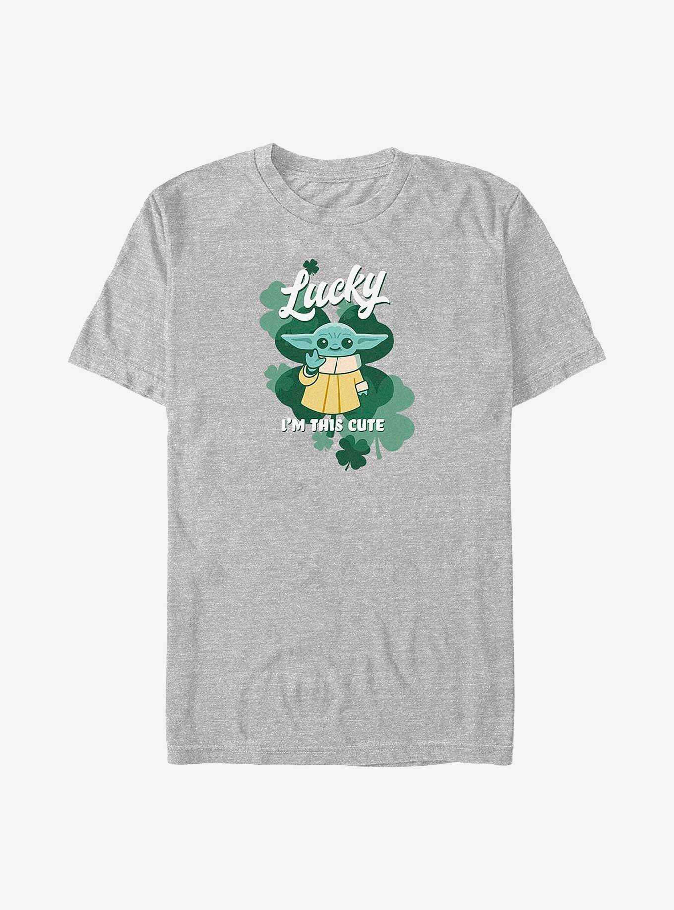 Star Wars The Mandalorian Lucky Cute Big & Tall T-Shirt, , hi-res