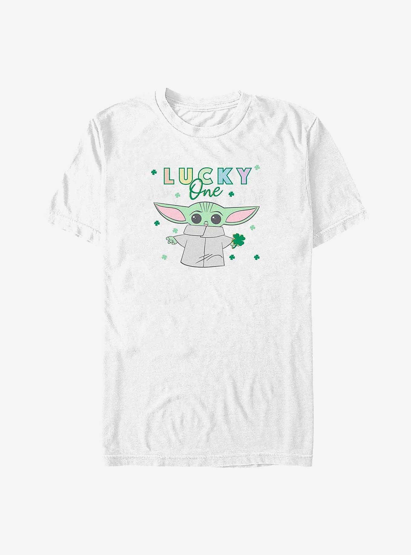 Star Wars The Mandalorian Lucky One Clover Big & Tall T-Shirt, , hi-res