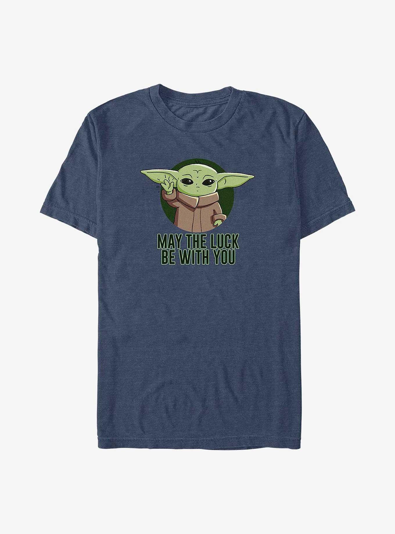 Star Wars The Mandalorian May The Luck Big & Tall T-Shirt, , hi-res