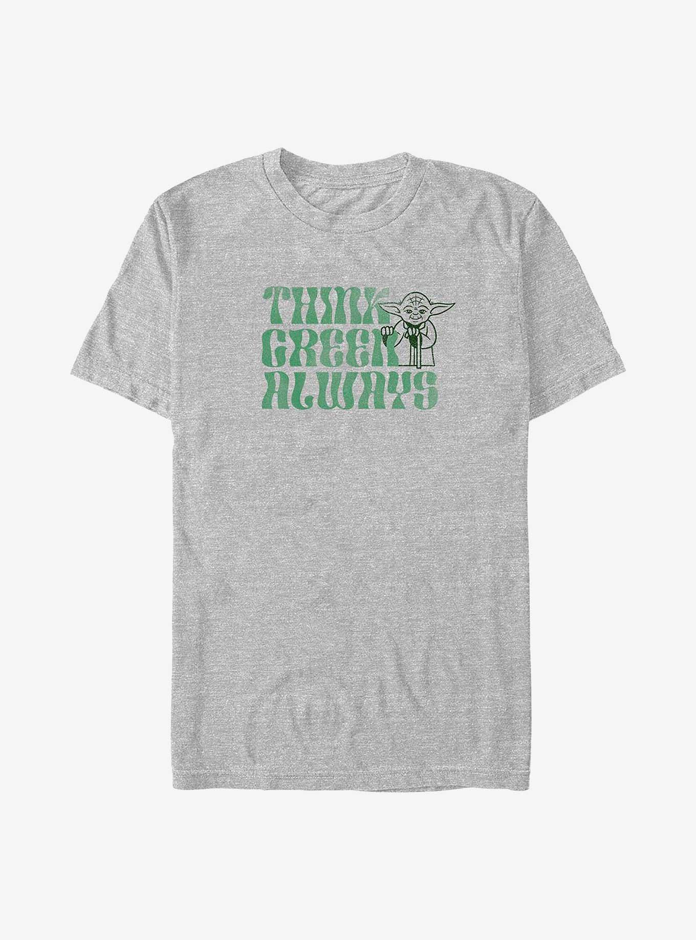 Star Wars Yoda Think Green Always Big & Tall T-Shirt, , hi-res