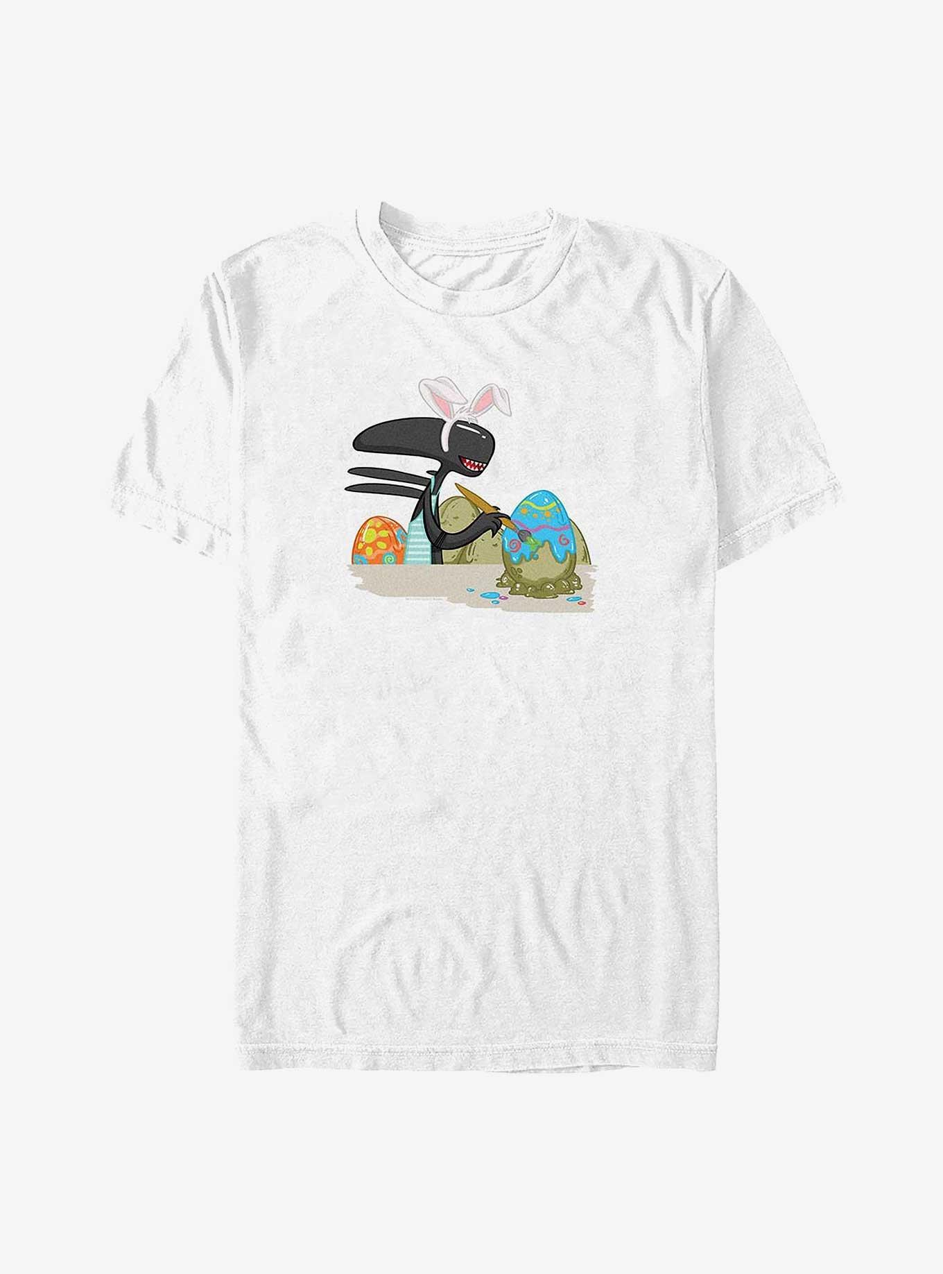 Alien Painting Easter Eggs Big & Tall T-Shirt, , hi-res