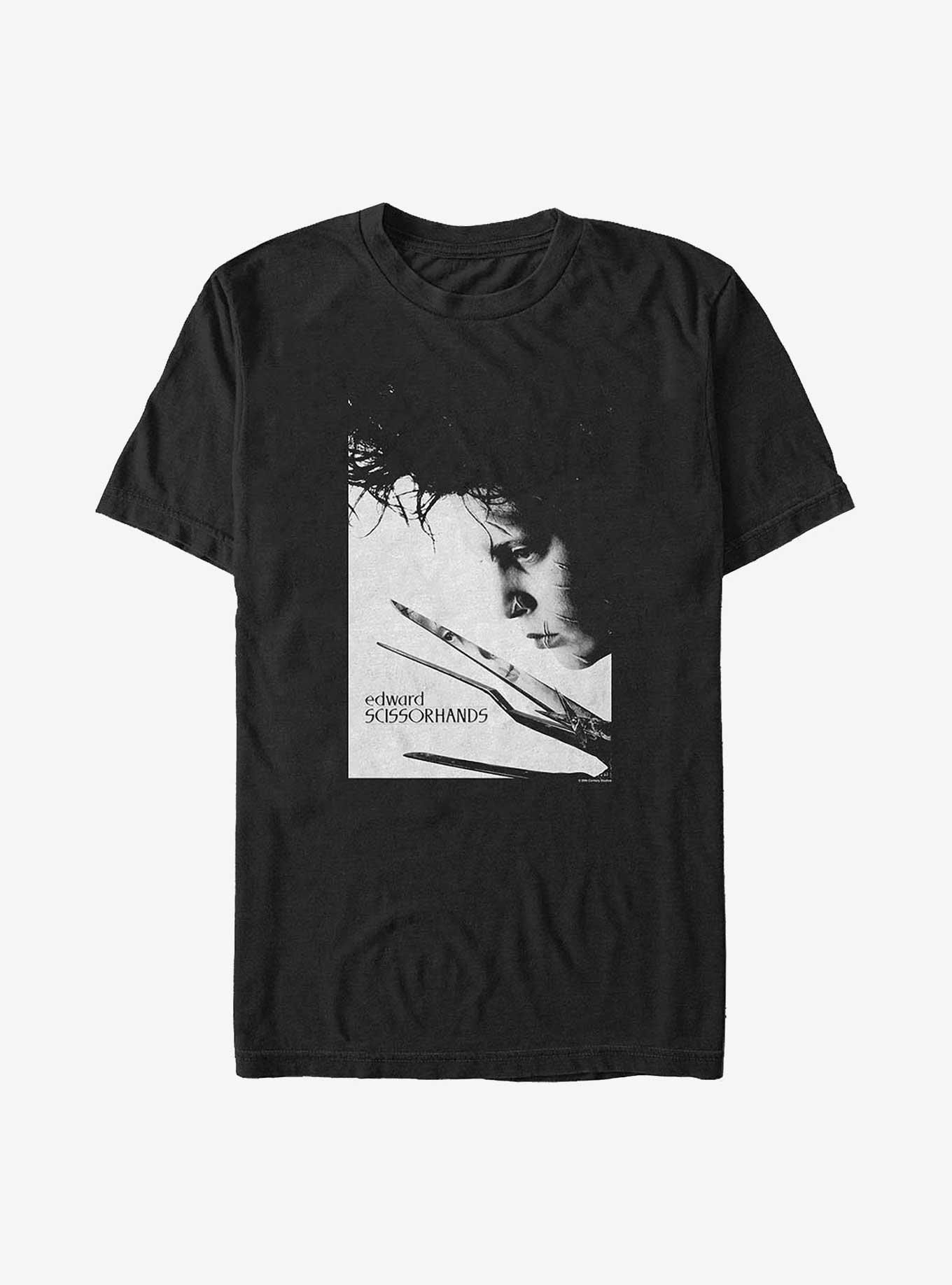 Edward Scissorhands Close Up Poster Big & Tall T-Shirt, , hi-res