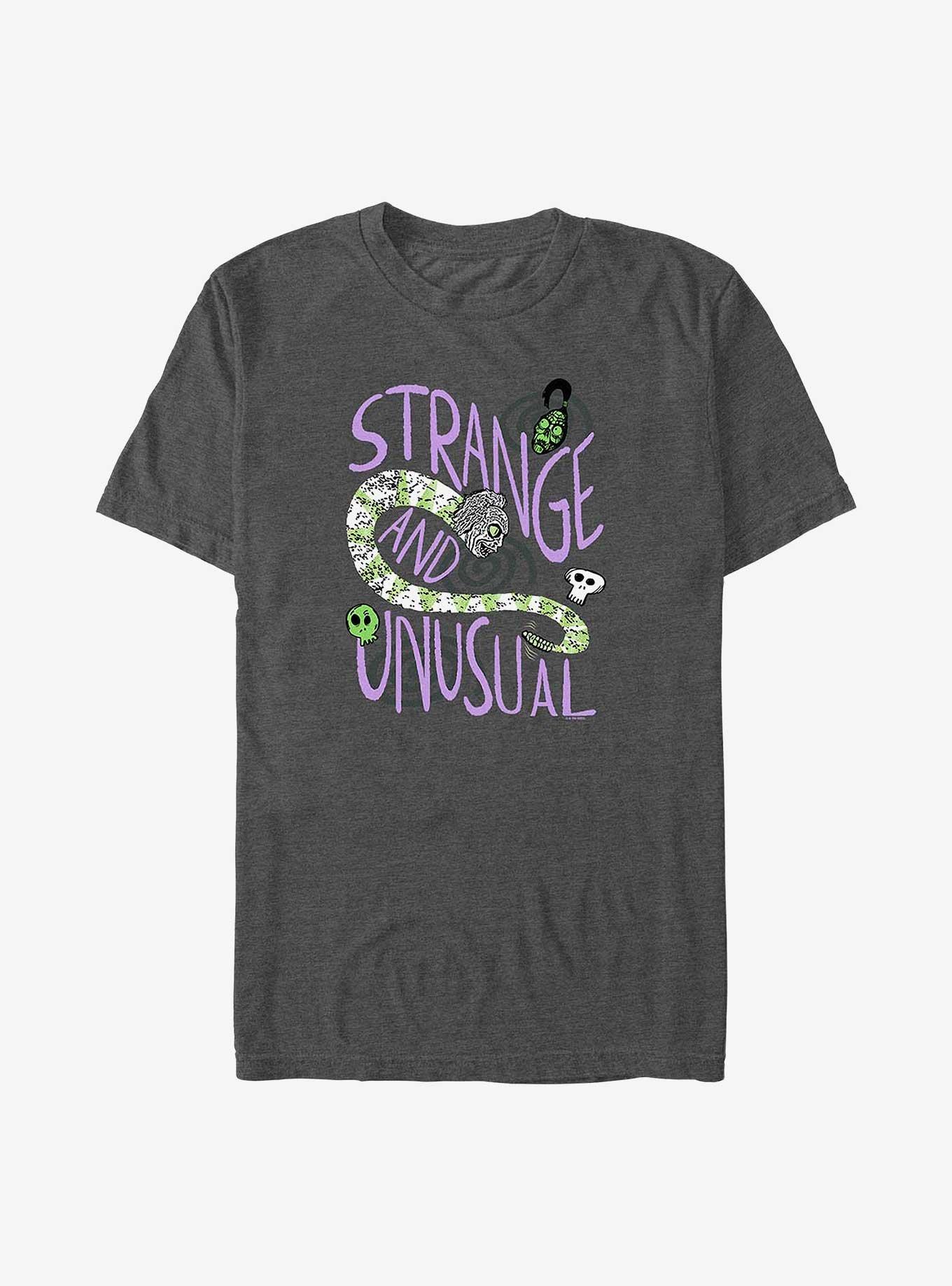 Beetlejuice Beetle Strange Big & Tall T-Shirt, CHAR HTR, hi-res