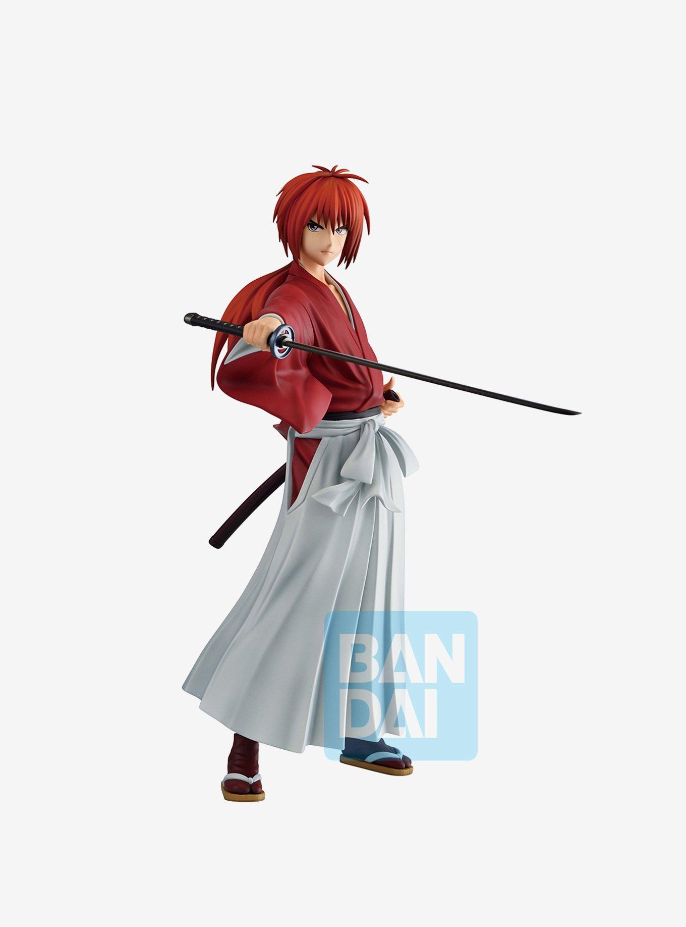 Bandai Namco Rurouni Kenshin Masterlise Ichibansho Kenshin Himura (Drawn Sword) Figure, , hi-res