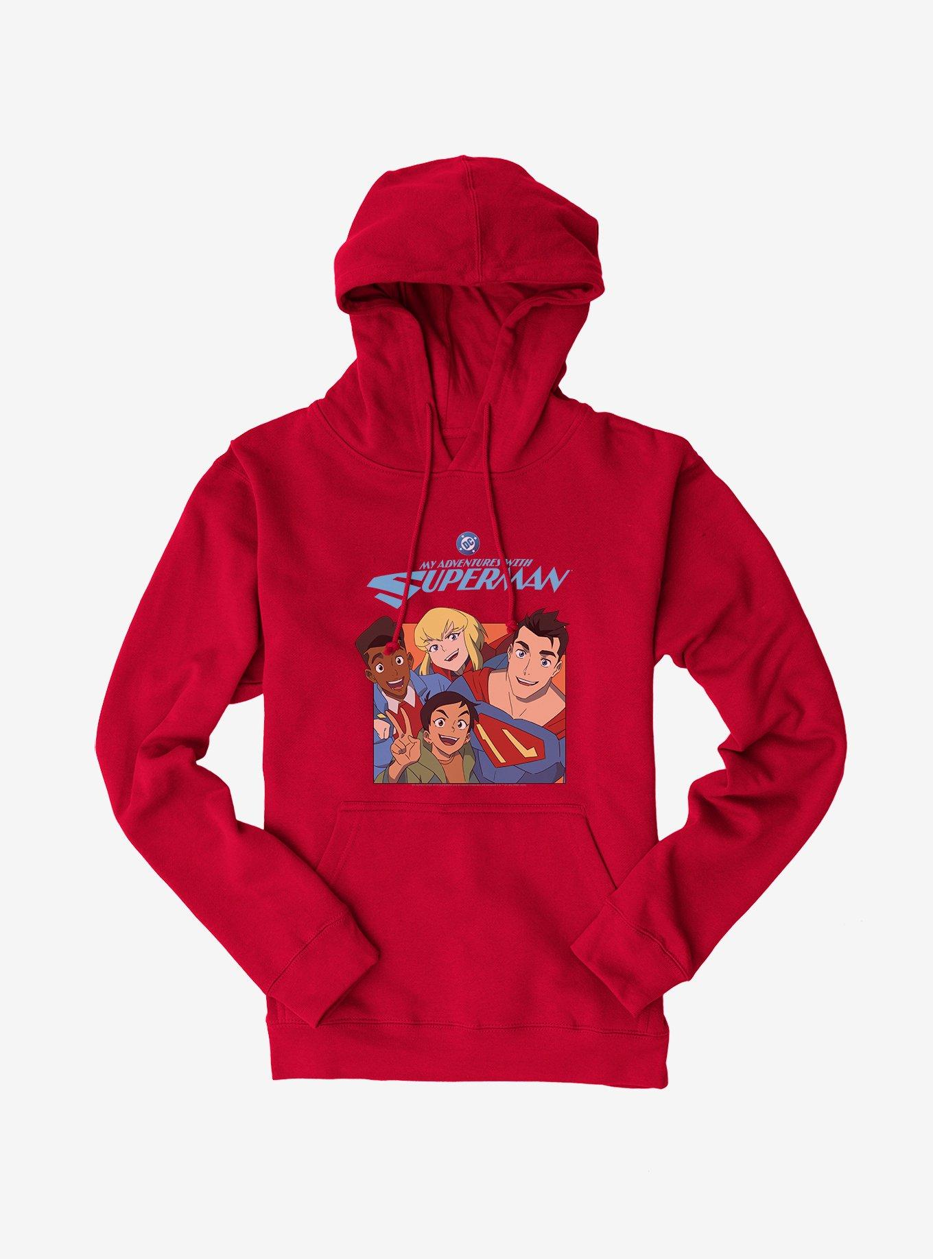 DC My Adventures With Superman Group Hoodie