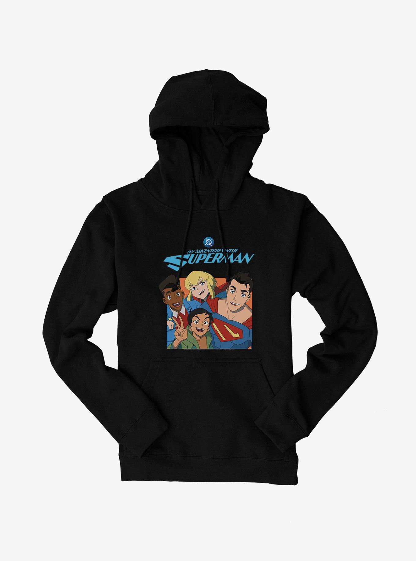 DC My Adventures With Superman Group Hoodie,New Products : American Fashion Style Bags On Sale