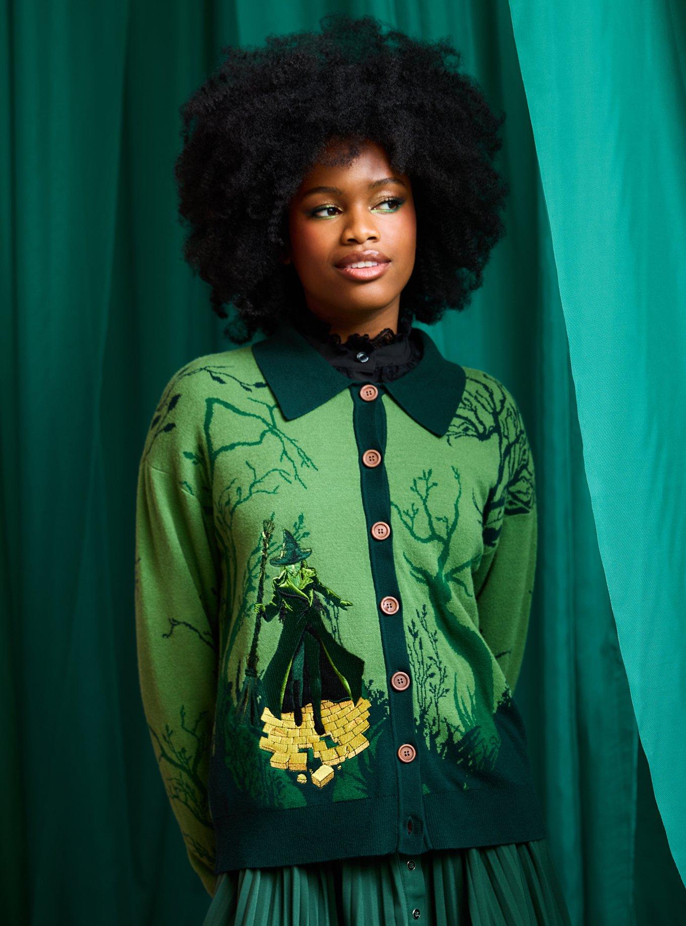 Wicked Elphaba Forest Women's Cardigan - BoxLunch Exclusive