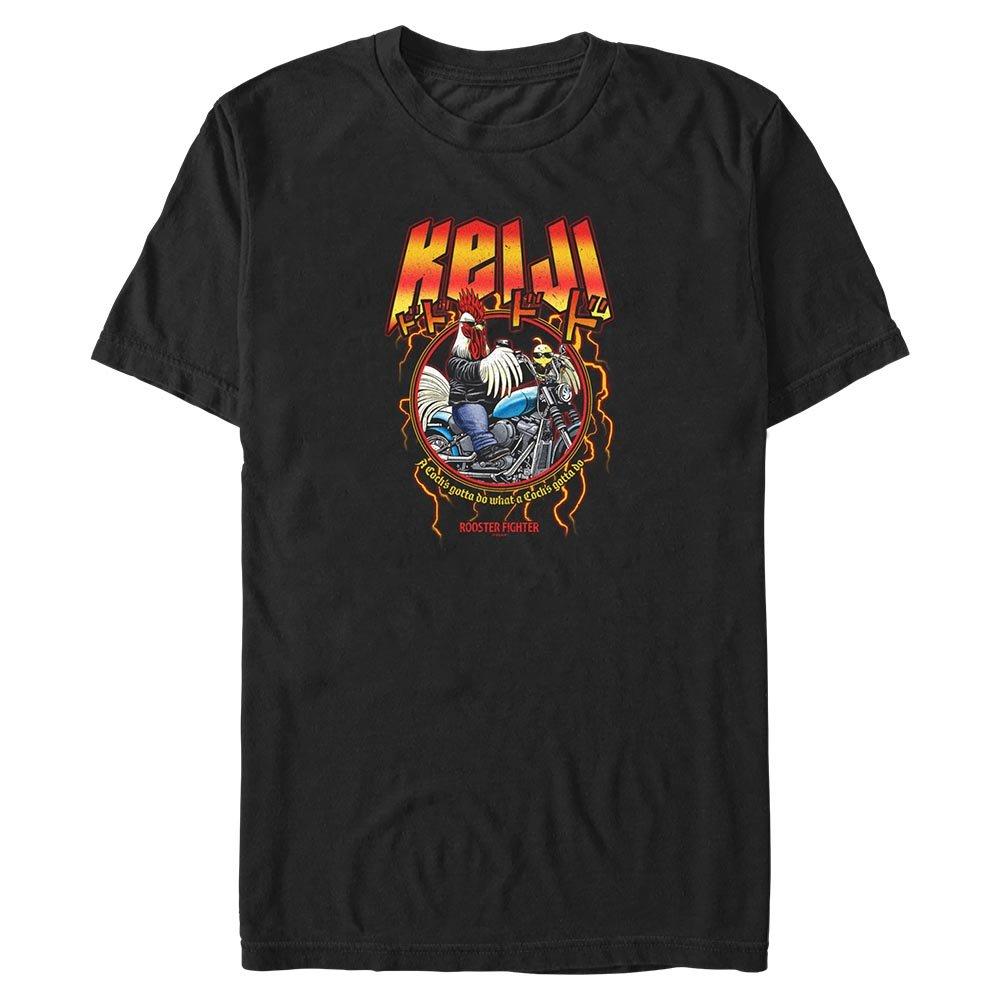 Rooster Fighter Metal Keiji Big & Tall T-Shirt, , hi-res