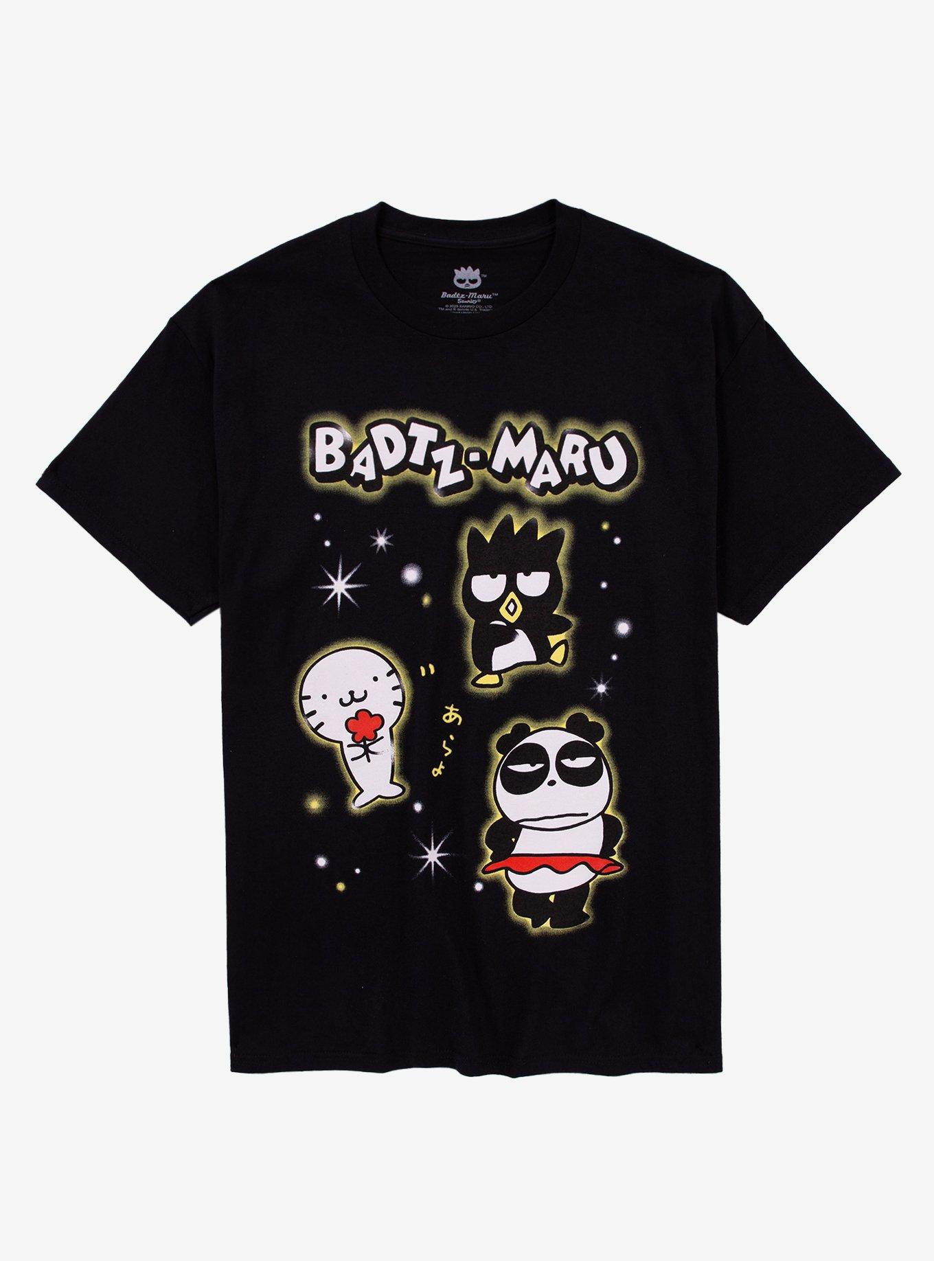 Badtz-Maru Friends Airbrush Art Girls T-Shirt, , hi-res