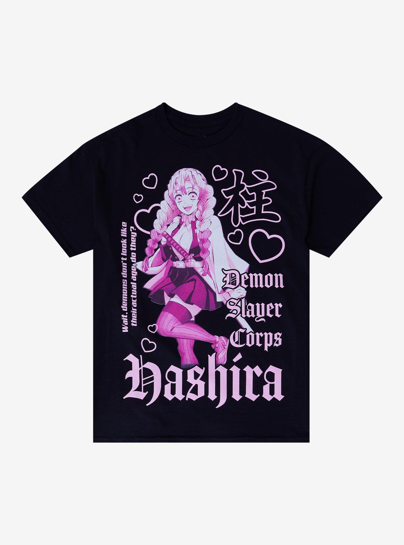 Demon Slayer: Kimetsu No Yaiba Mitsuri Kanroji Pink Girls T-Shirt, , hi-res