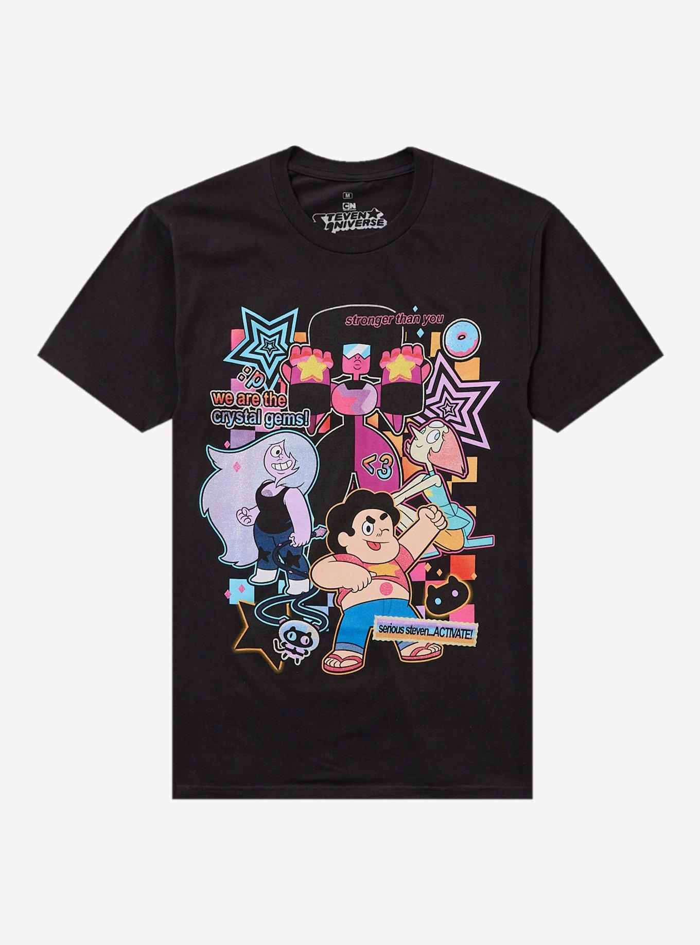 Steven Universe Serious Steven Activate Glitter Girls T-Shirt, , hi-res
